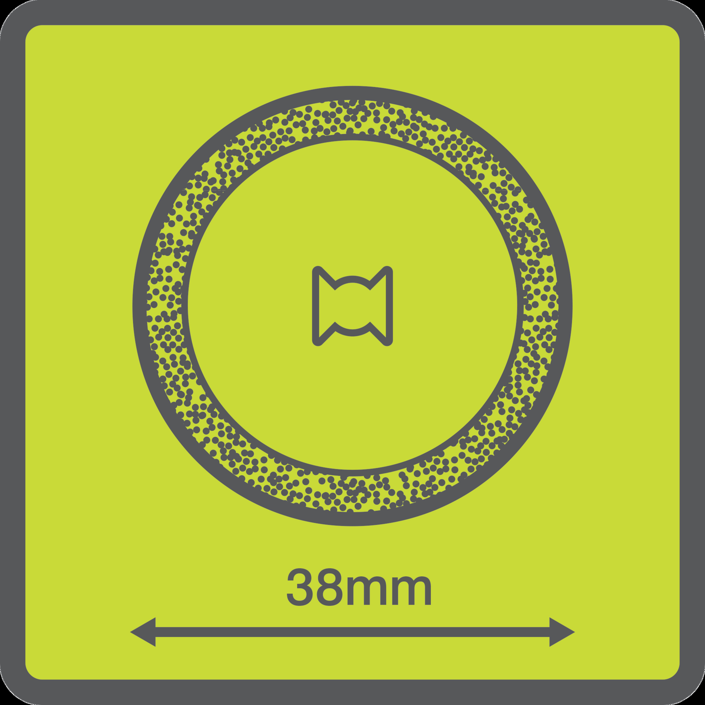 Timanttikatkaisulaikka Ryobi laatoille Twist Lock 38mm