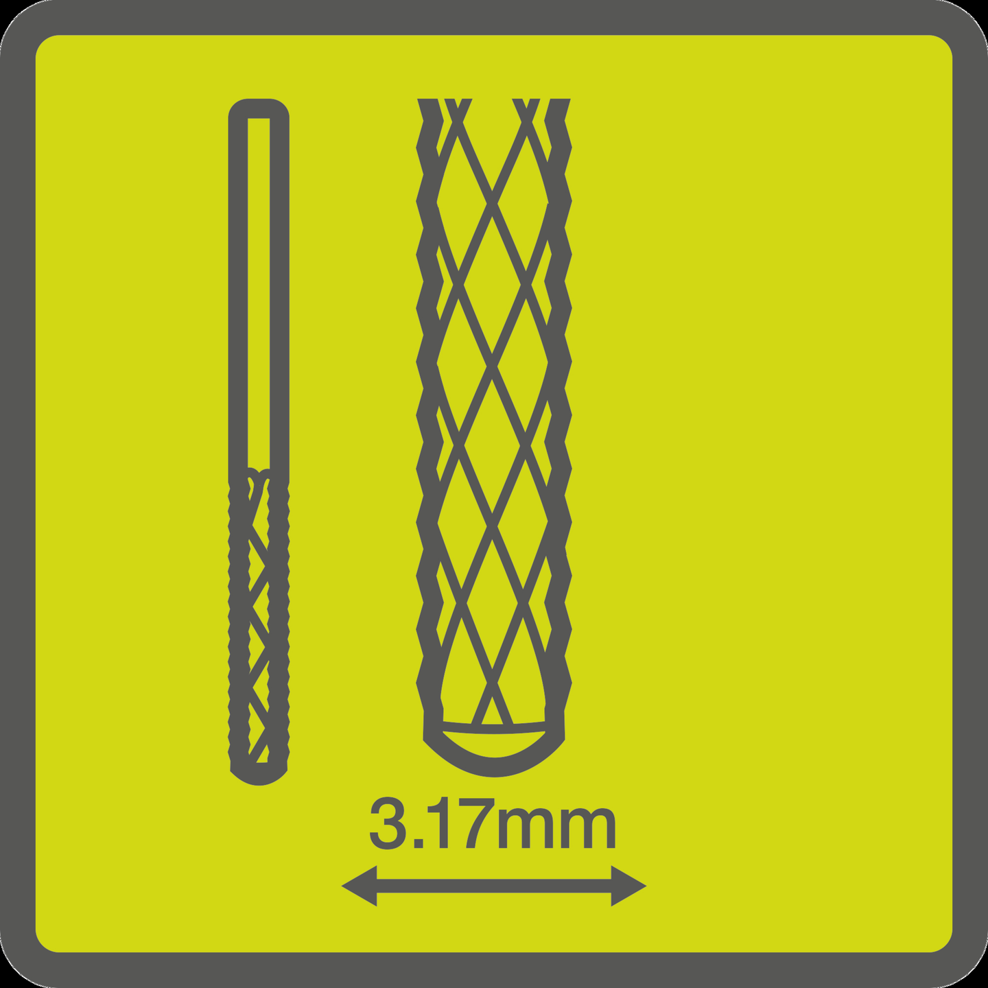 Leikkuuterä Ryobi laatoille 3,2mm
