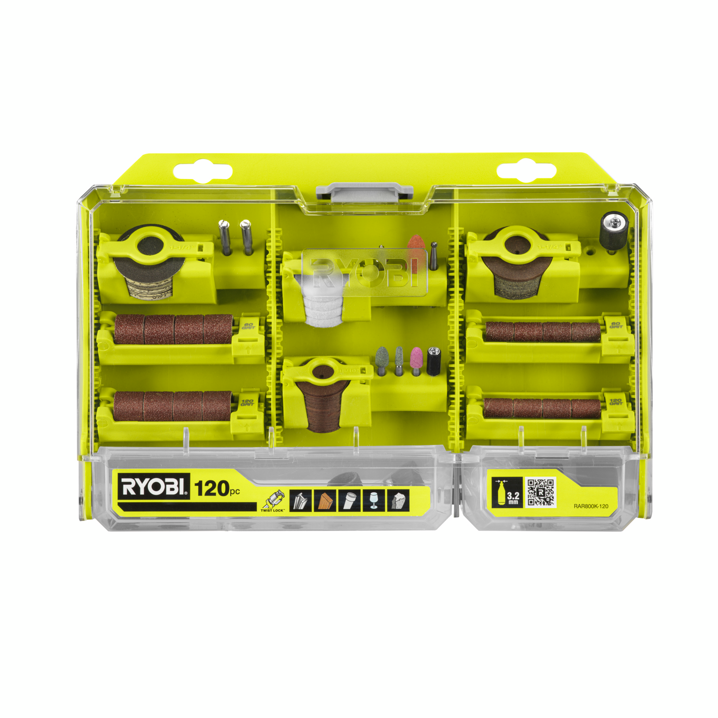 MULTIVERKTYG RYOBI KIT RAR800K-120, 120 ST
