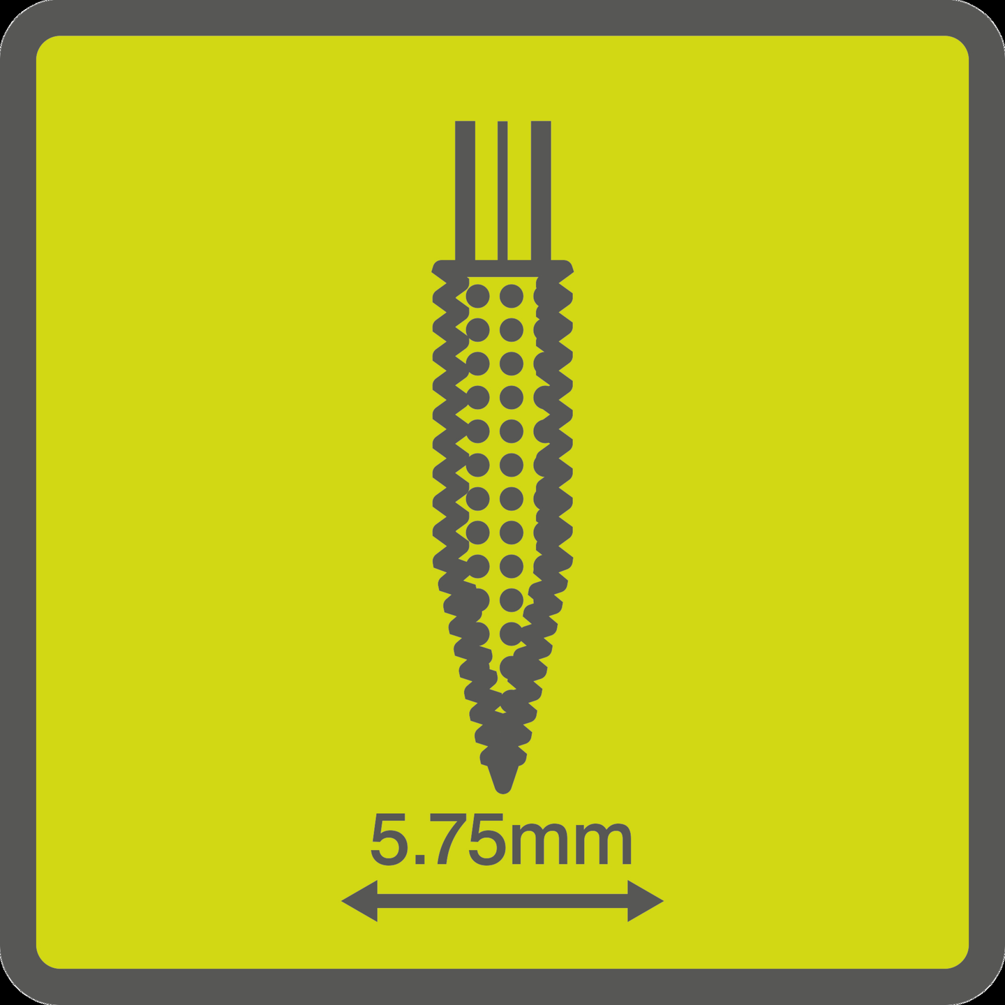 Kovametallijyrsin Ryobi struktuurihammastettu karkeaan viimeistelyyn