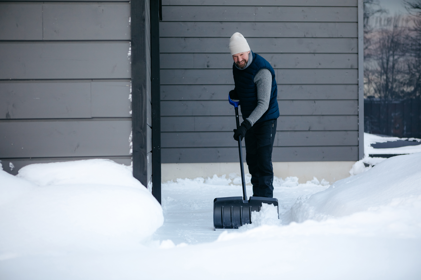 Lumentyönnin auraava Sini