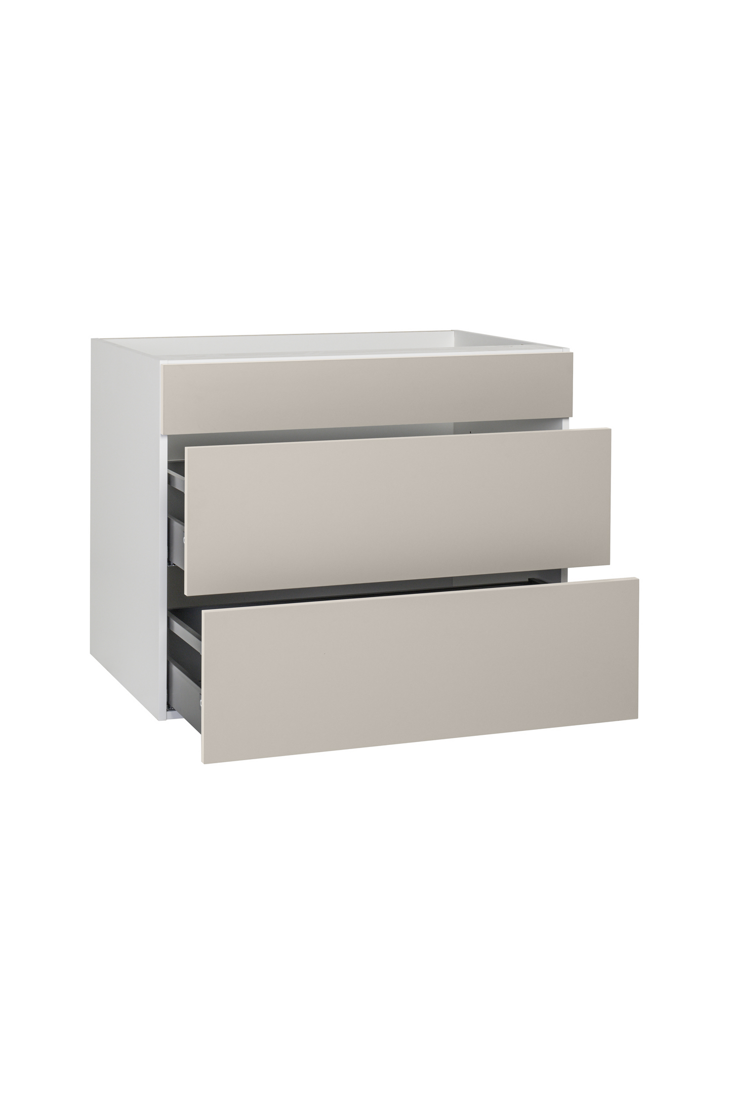 Combohob-kaappi Cello Keittiö 71cm 2 laatikolla ja peitelevyllä