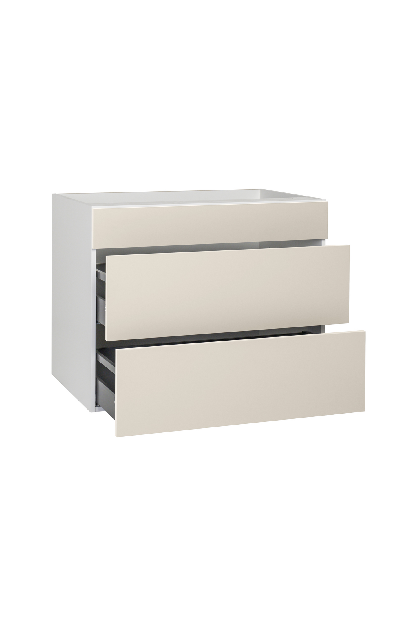 Combohob-kaappi Cello Keittiö 71cm 2 laatikolla ja peitelevyllä