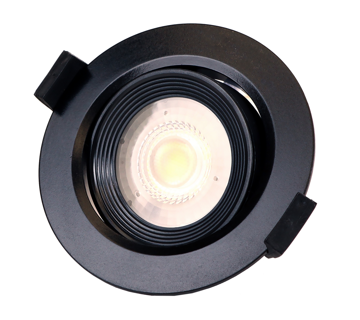 Alasvalo Led Energie 6,5W 500lm 3000K pyöreä musta suunnattava himmennettävä