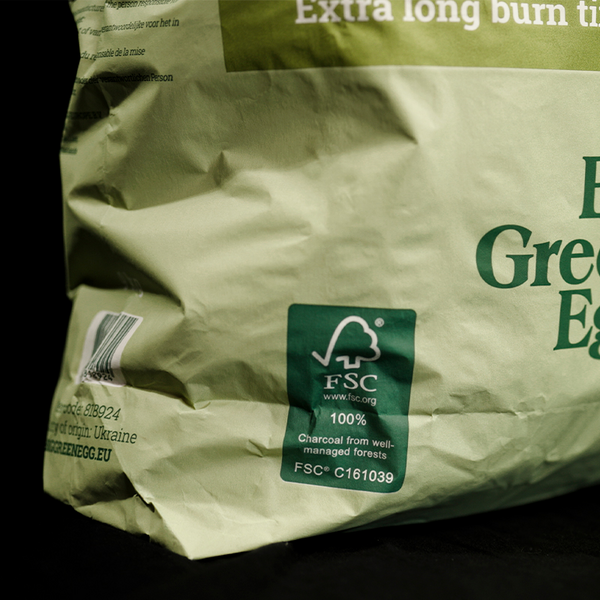 Grillihiili Big Green Egg Pure 9 kg - The Green Choice