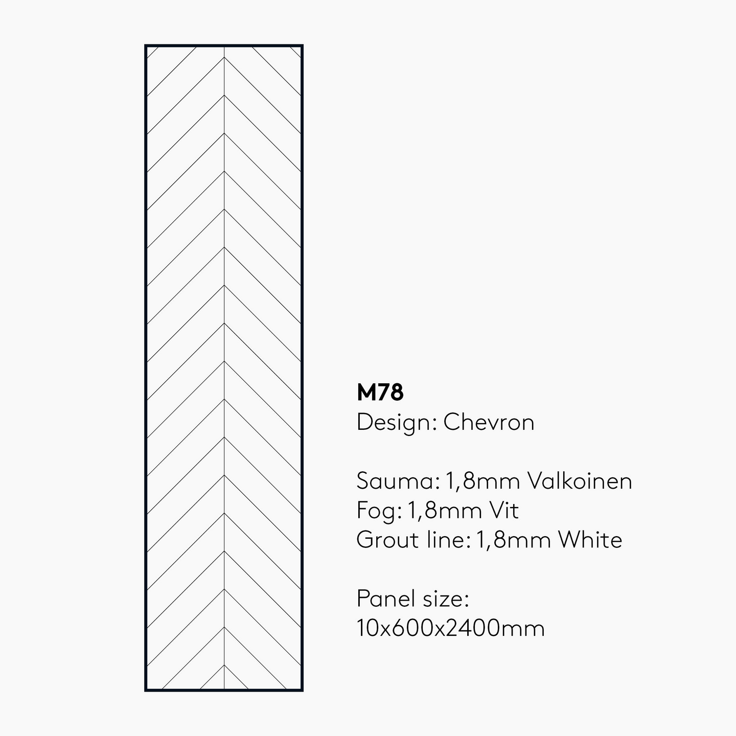Sisustuslevy Fibo 3085M78 Light Green