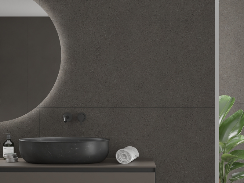 Sisustuslevy Fibo 4003M6060 Grey Terrazzo