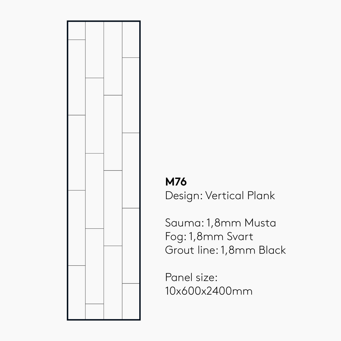 Sisustuslevy Fibo 4633M76 Dark Wood