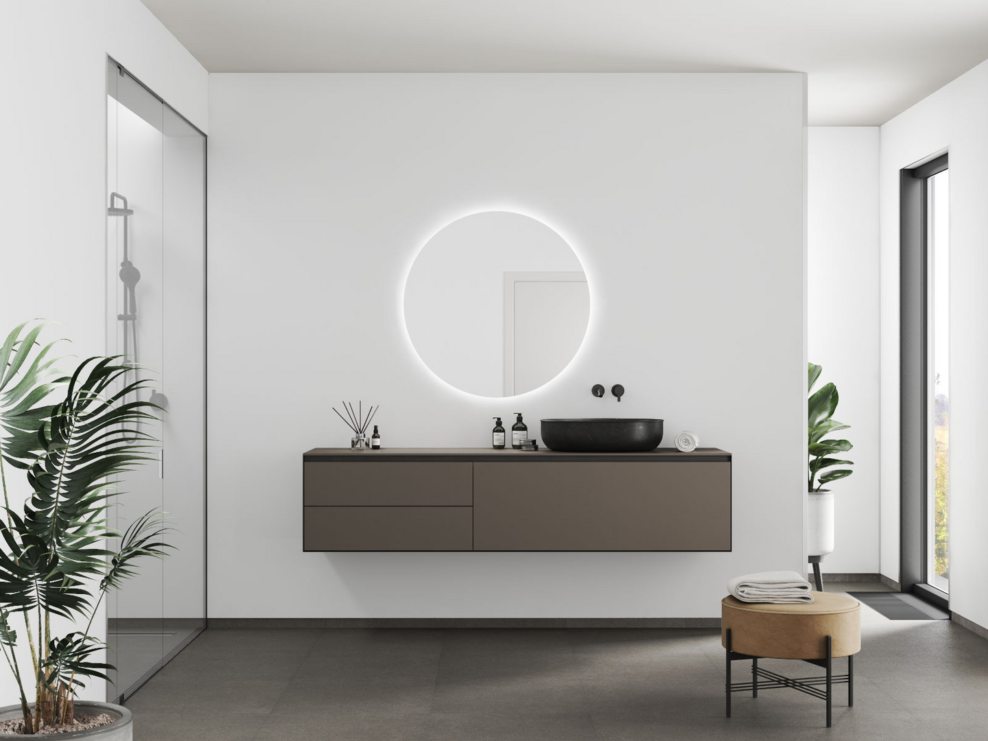 Sisustuslevy Fibo 2094T00 White 60x272cm