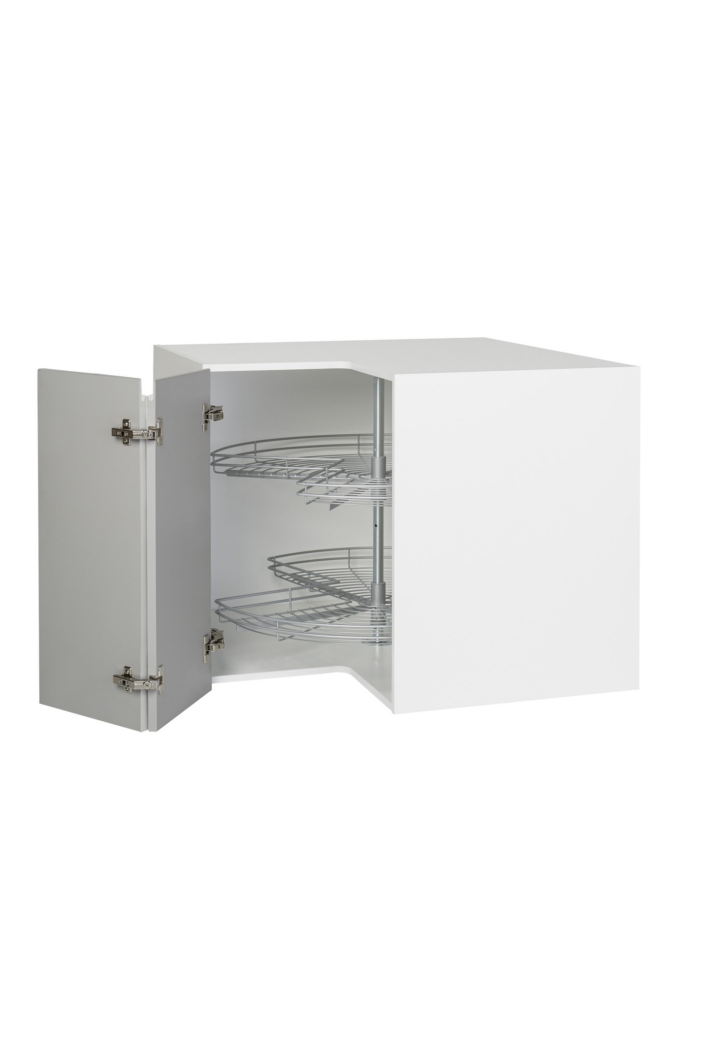 Alakulmakaappi Cello Keittiö 90x90cm lankakarusellilla