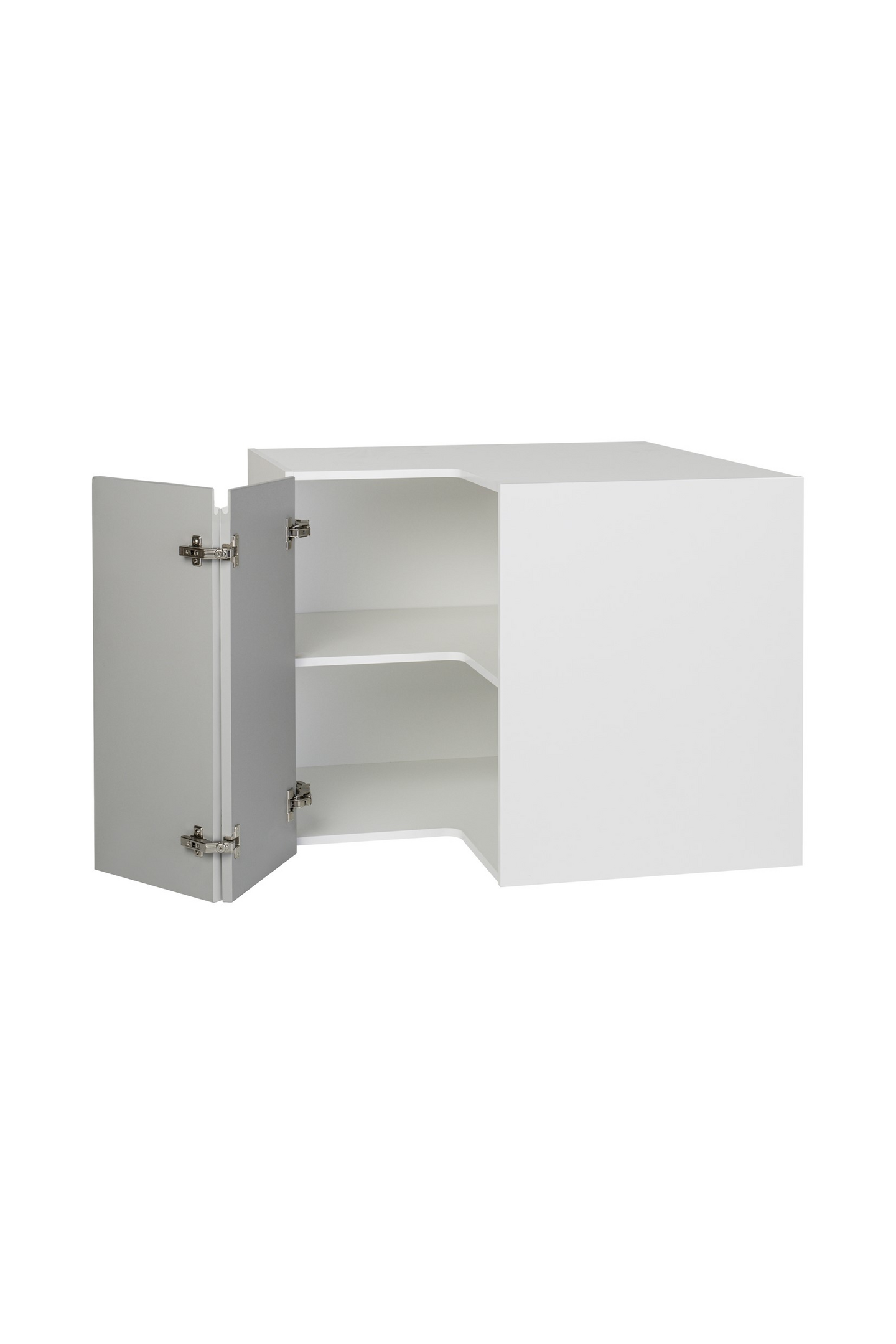 Alakulmakaappi Cello Keittiö 90x90cm hyllyllä