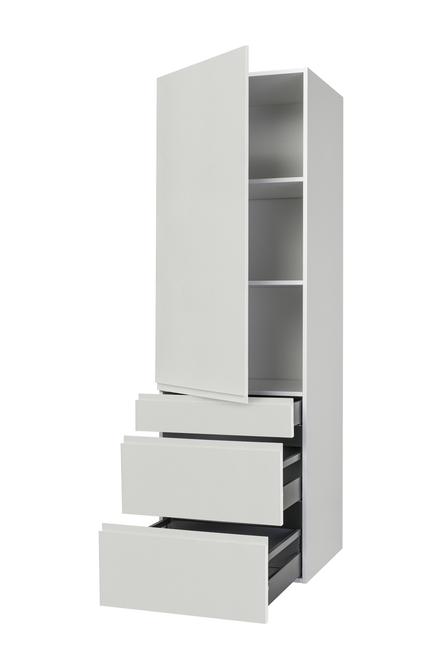 Hyllykomero Cello Keittiö 192cm 3 laatikolla