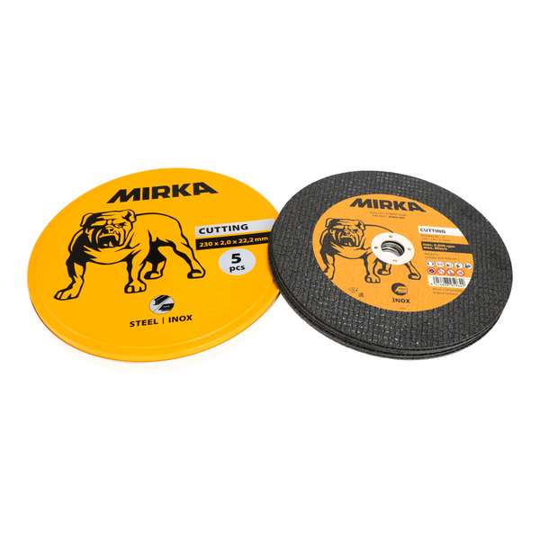 Katkaisulaikka Mirka 230x2,0x22,2mm M2A30Q-BF Inox 5kpl