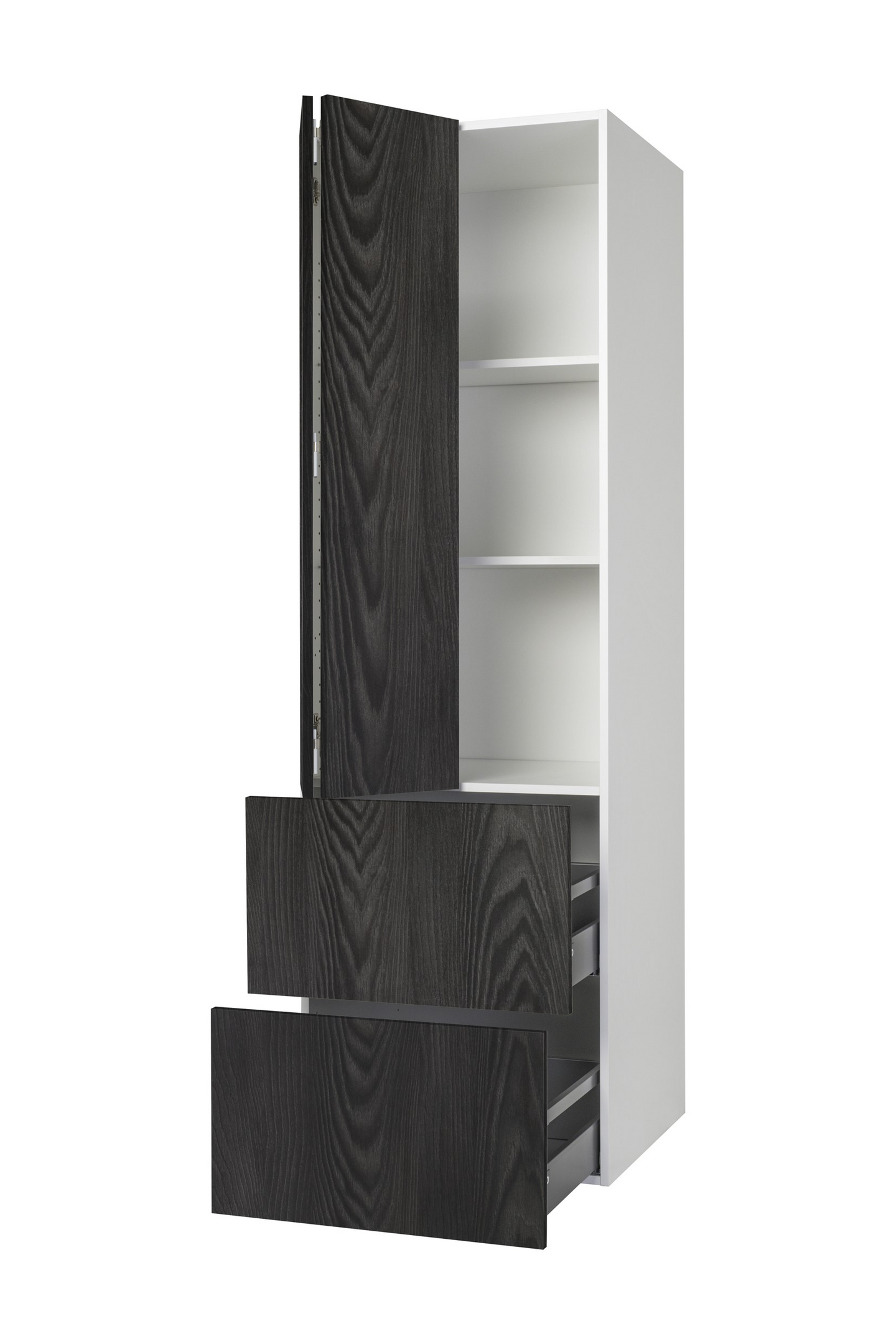 Aamiaiskaappi Cello Keittiö 192cm 2 laatikolla vasenkätinen