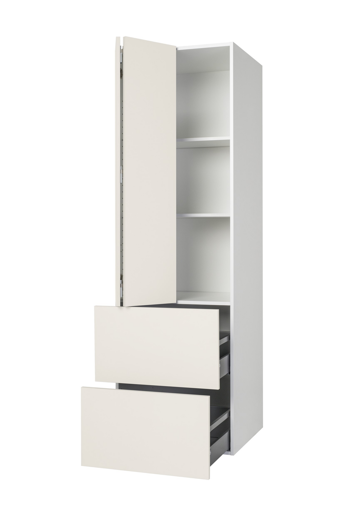 Aamiaiskaappi Cello Keittiö 192cm 2 laatikolla vasenkätinen