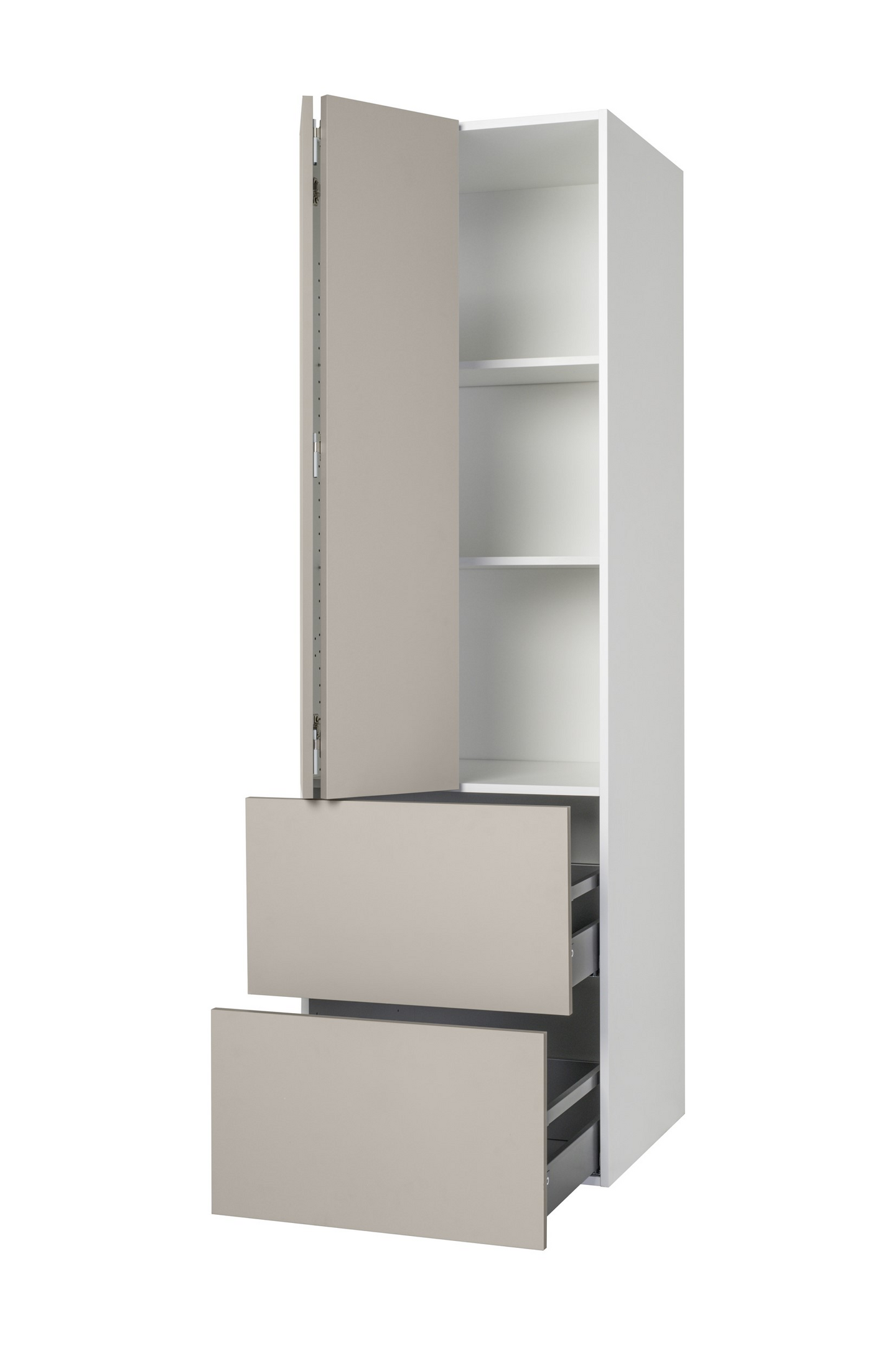 Aamiaiskaappi Cello Keittiö 192cm 2 laatikolla vasenkätinen