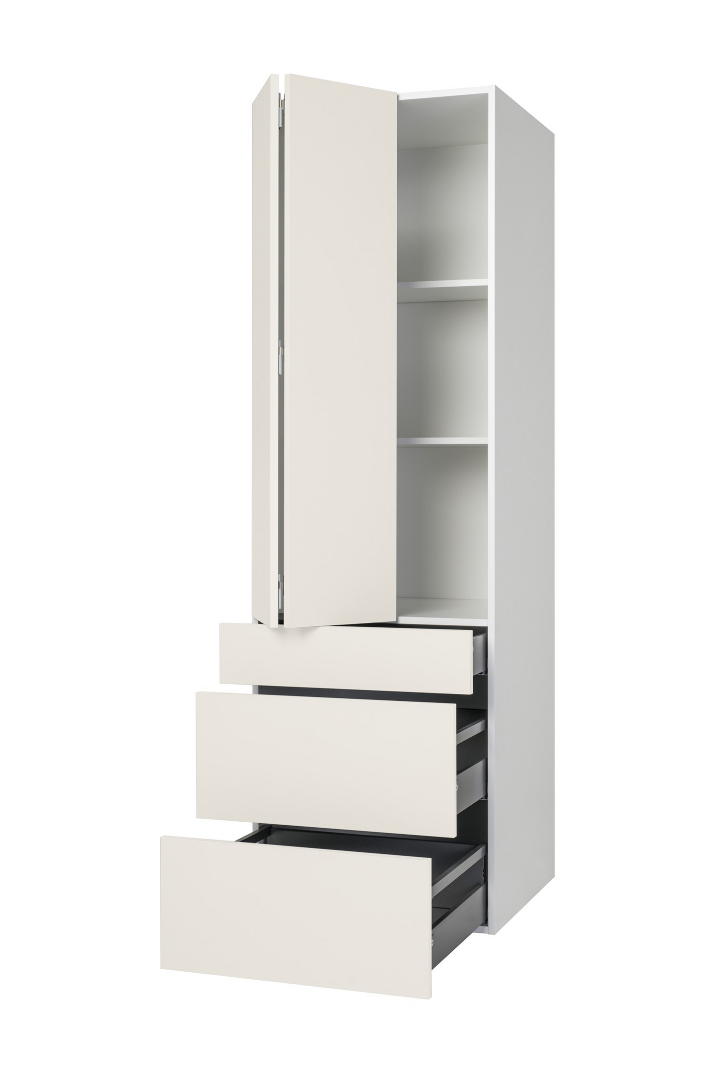 Aamiaiskaappi Cello Käpylä 192x100cm 3 laatikolla vasen