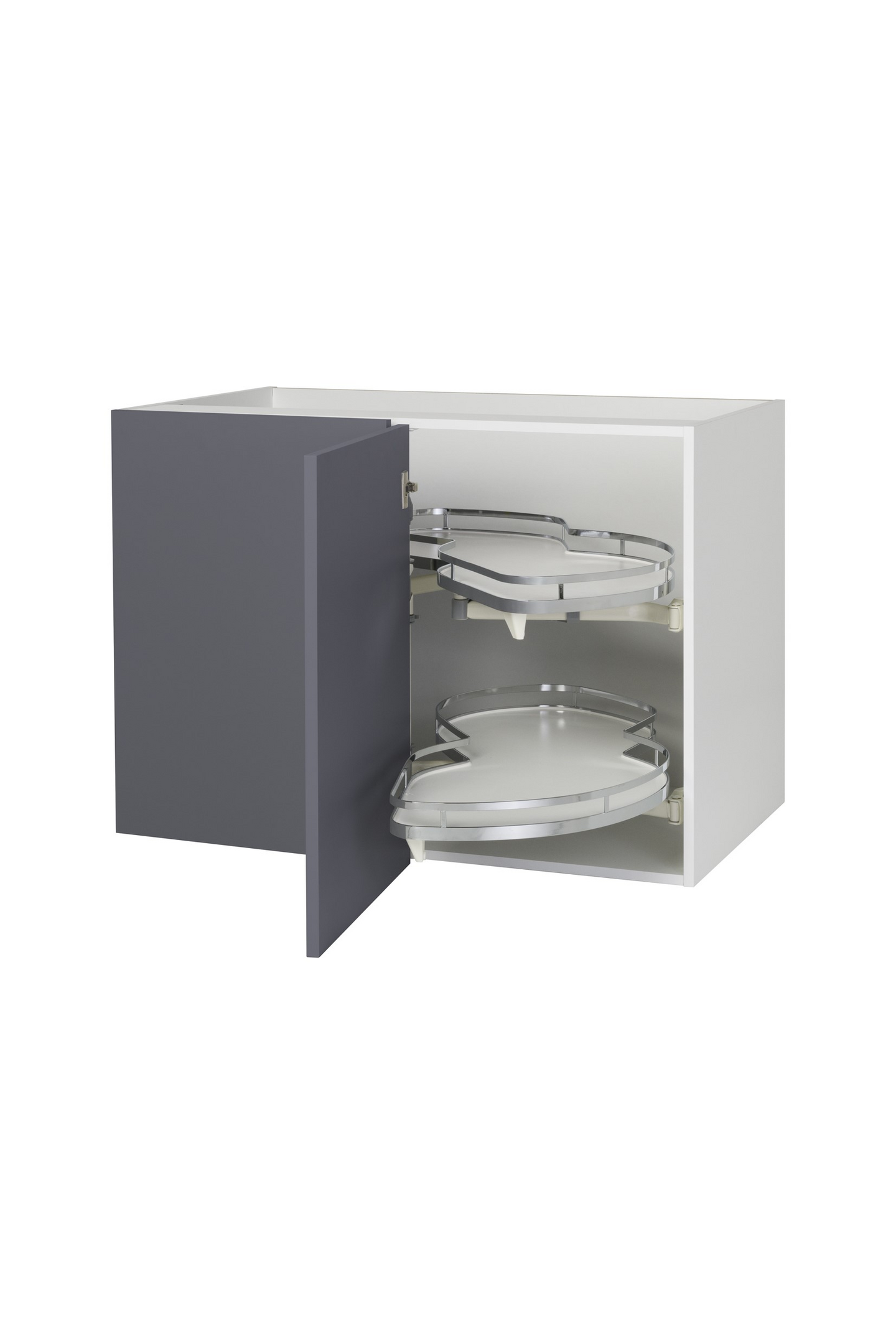 Piilokulmakaappi Cello Keittiö 100cm levykarusellilla ja vasenkätisellä ovella