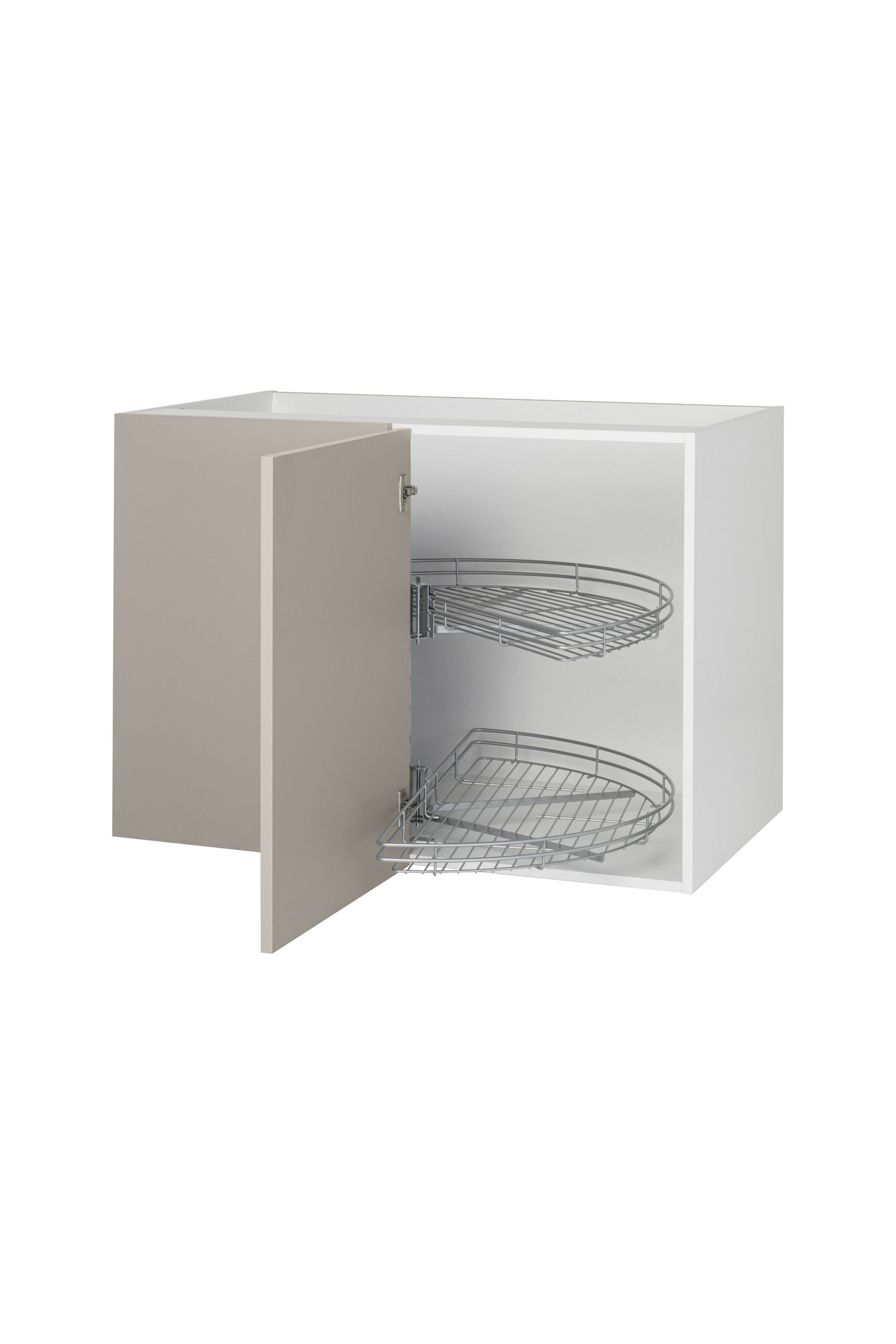 Piilokulmakaappi Cello Keittiö 100cm lankakarusellilla ja vasenkätisellä ovella