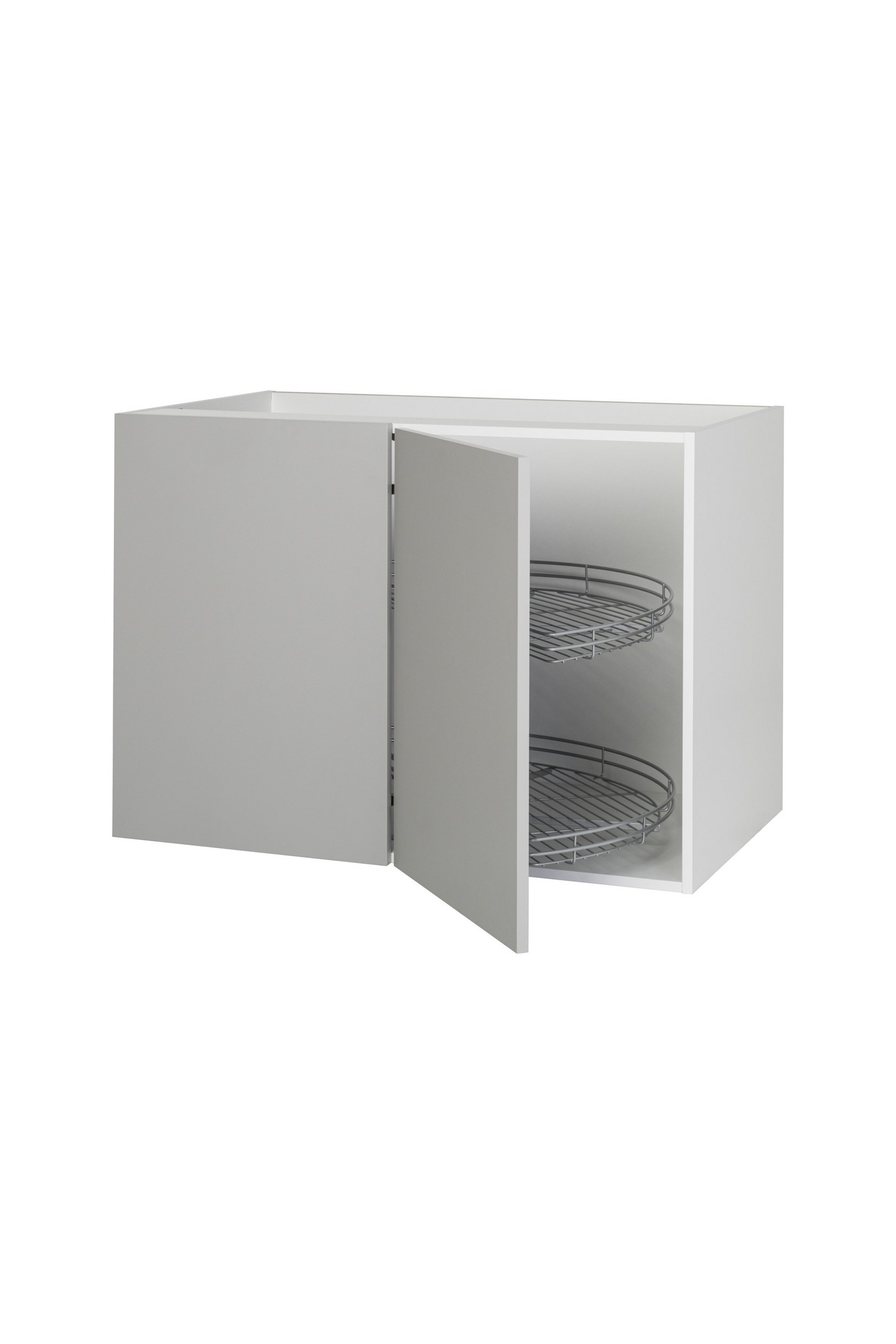 Piilokulmakaappi Cello Keittiö 100cm lankakarusellilla ja vasenkätisellä ovella