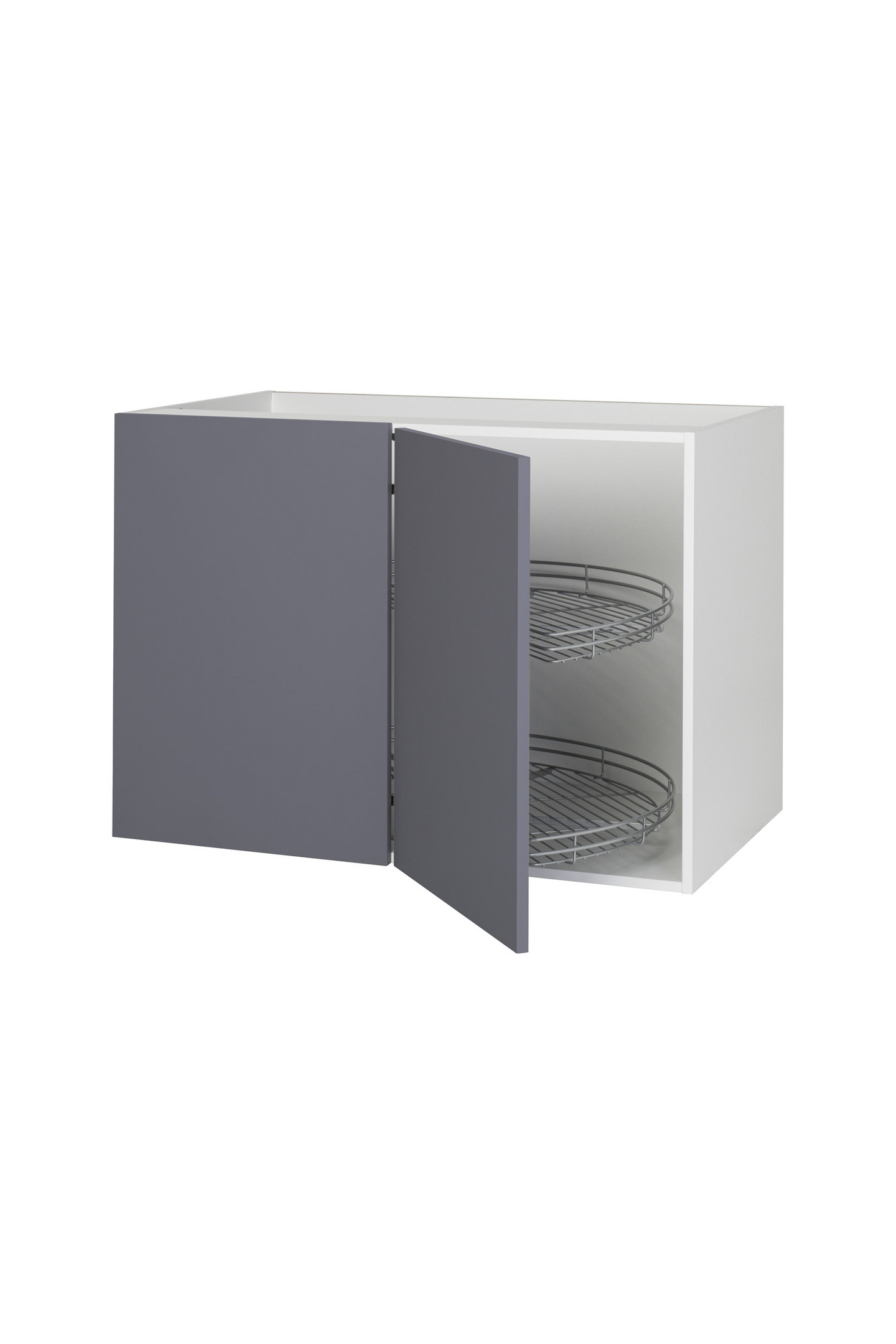 Piilokulmakaappi Cello Keittiö 100cm lankakarusellilla ja vasenkätisellä ovella