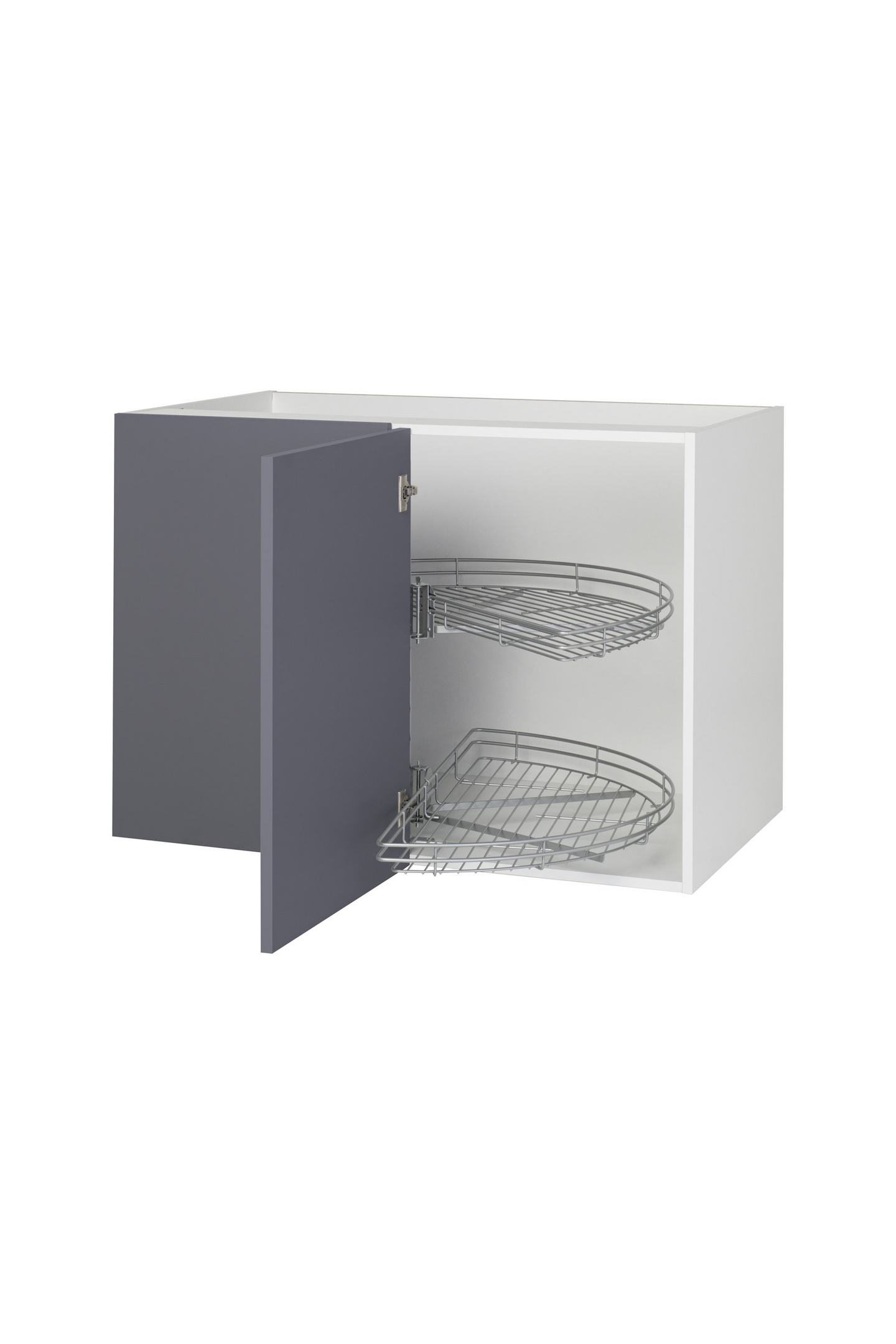 Piilokulmakaappi Cello Keittiö 100cm lankakarusellilla ja vasenkätisellä ovella