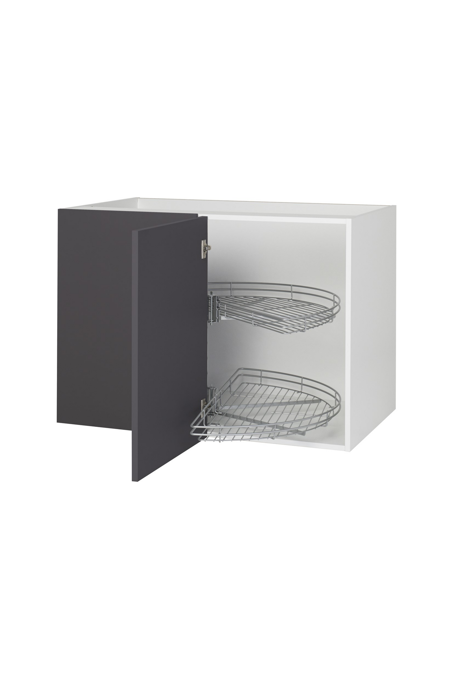 Piilokulmakaappi Cello Keittiö 100cm lankakarusellilla ja vasenkätisellä ovella