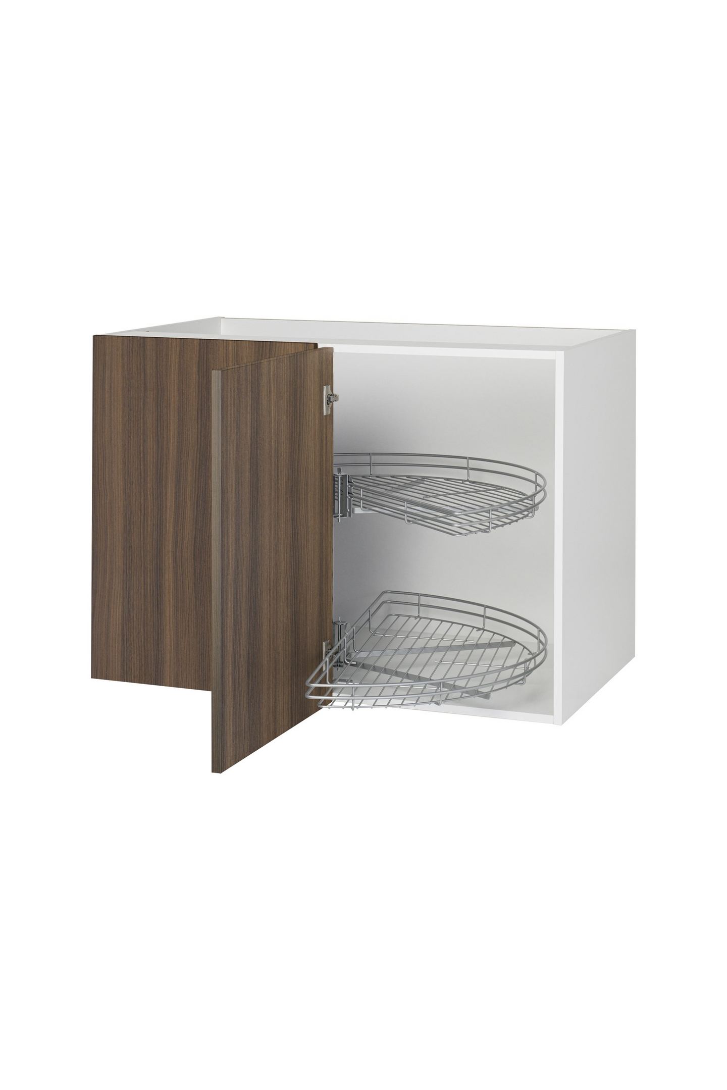 Piilokulmakaappi Cello Keittiö 100cm lankakarusellilla ja vasenkätisellä ovella