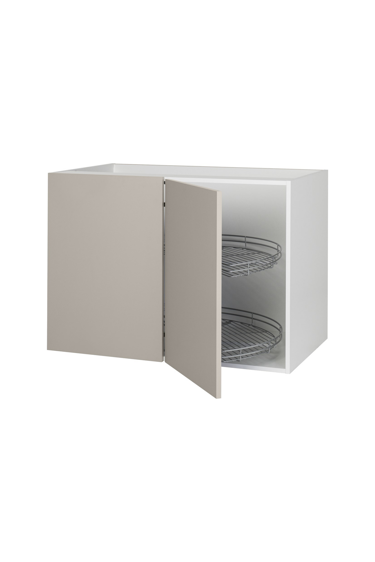 Piilokulmakaappi Cello Keittiö 100cm lankakarusellilla ja vasenkätisellä ovella