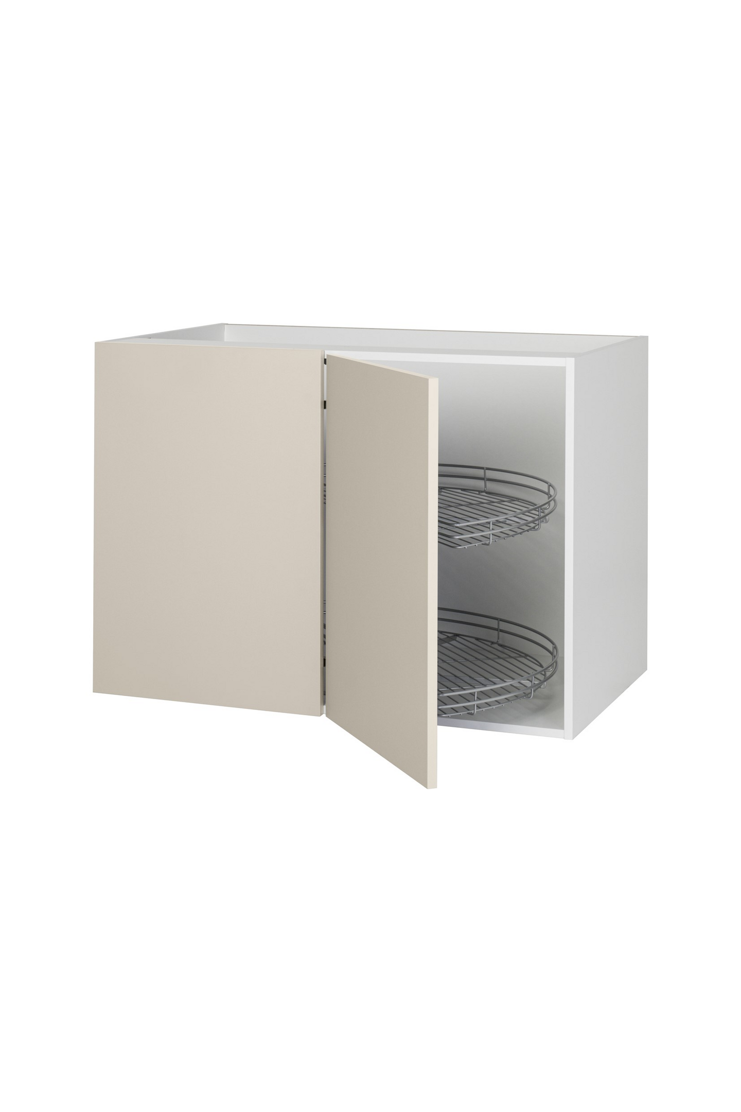 Piilokulmakaappi Cello Keittiö 100cm lankakarusellilla ja vasenkätisellä ovella