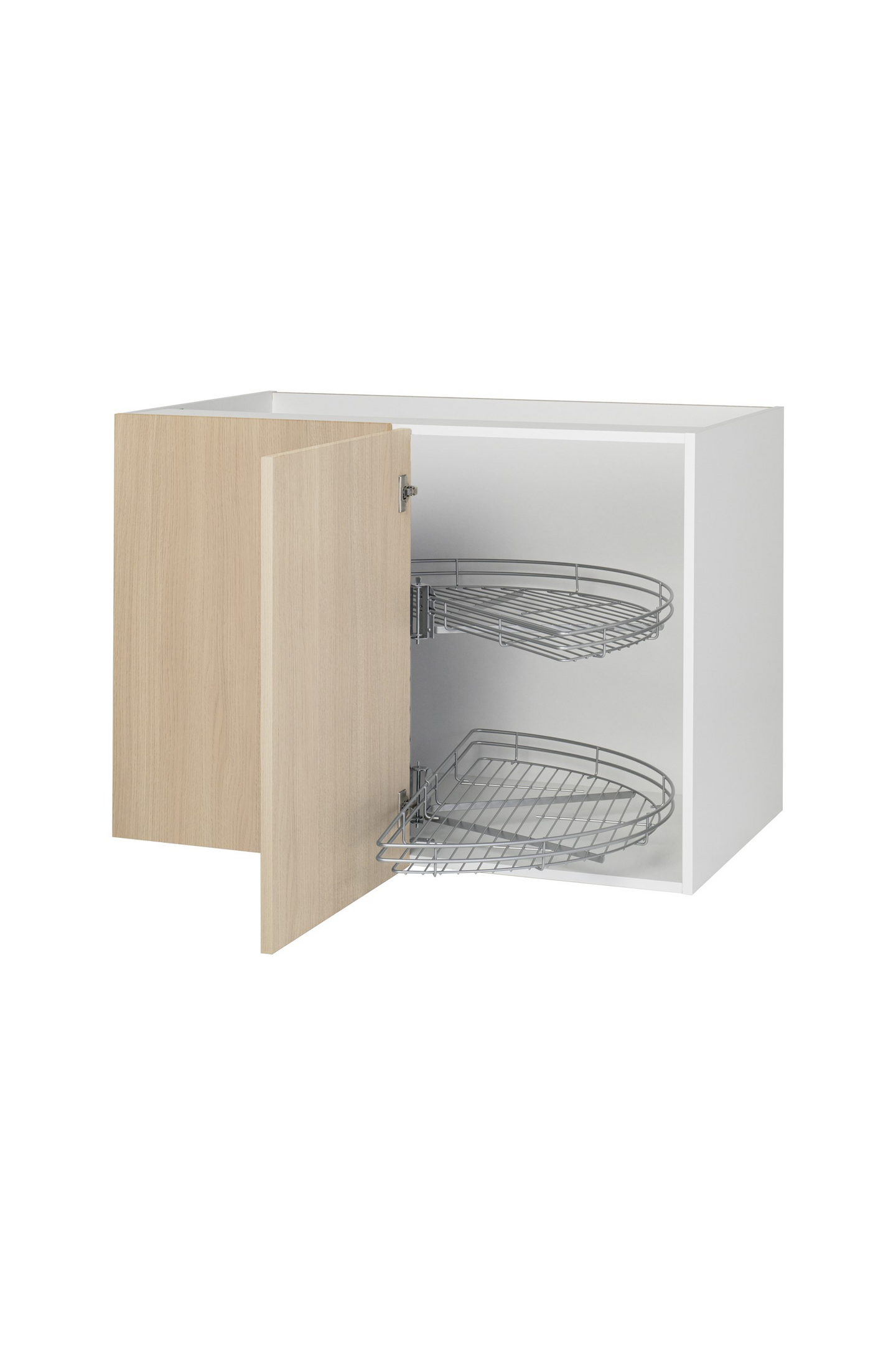 Piilokulmakaappi Cello Keittiö 100cm lankakarusellilla ja vasenkätisellä ovella