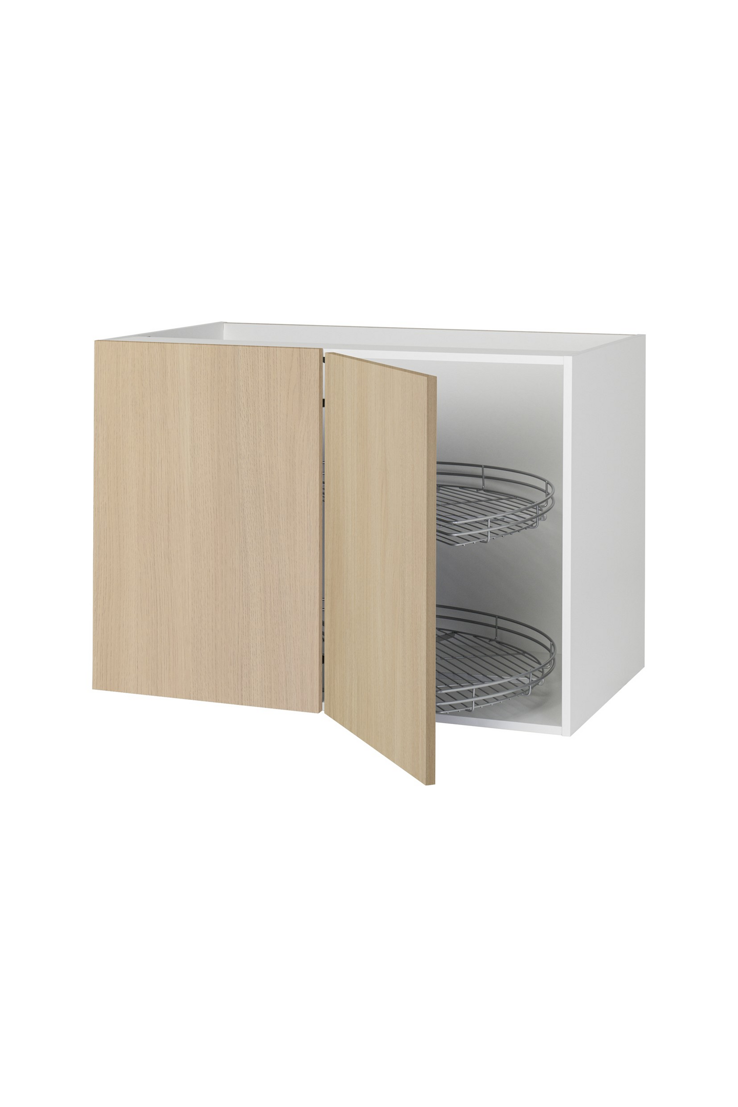 Piilokulmakaappi Cello Keittiö 100cm lankakarusellilla ja vasenkätisellä ovella