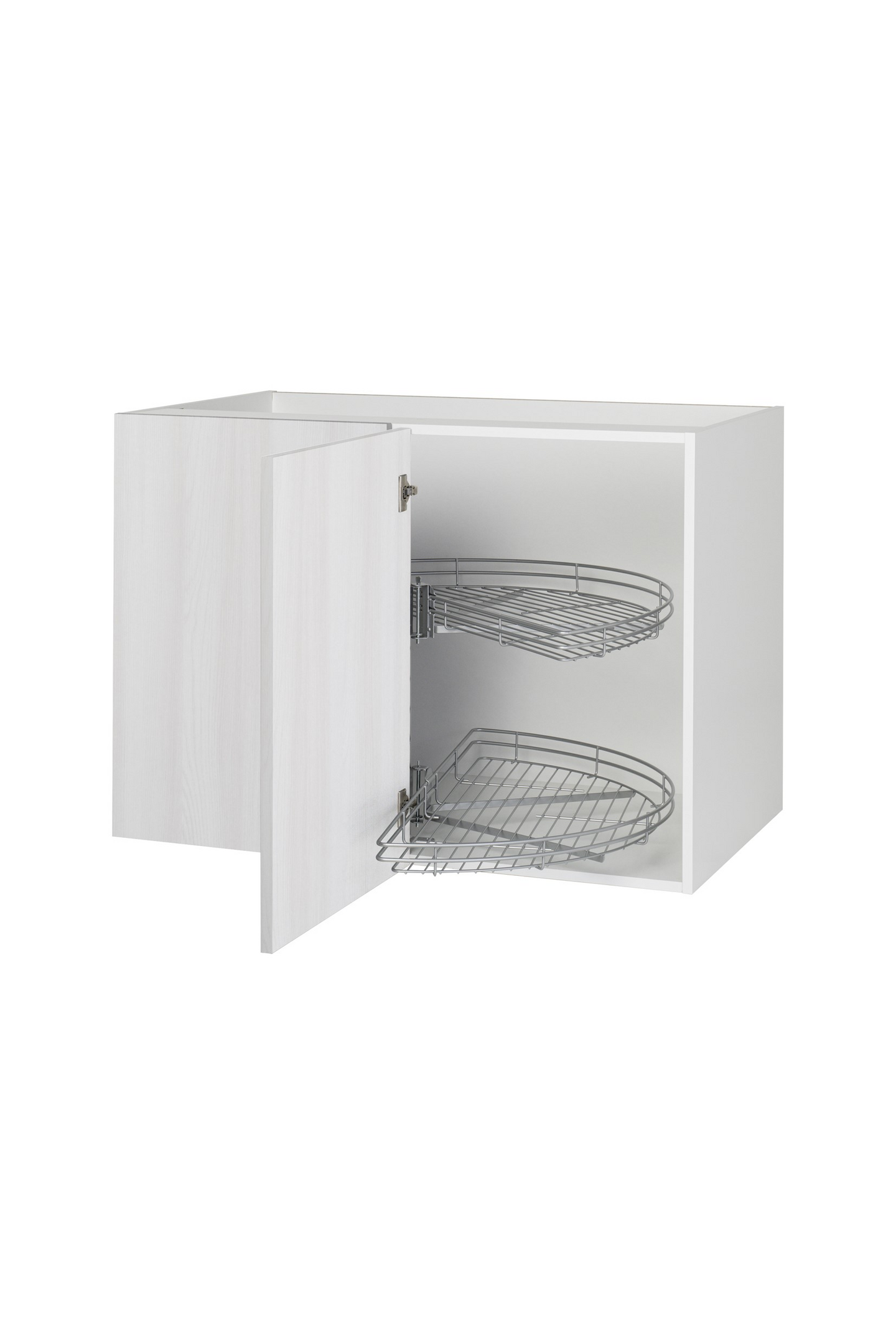 Piilokulmakaappi Cello Keittiö 100cm lankakarusellilla ja vasenkätisellä ovella