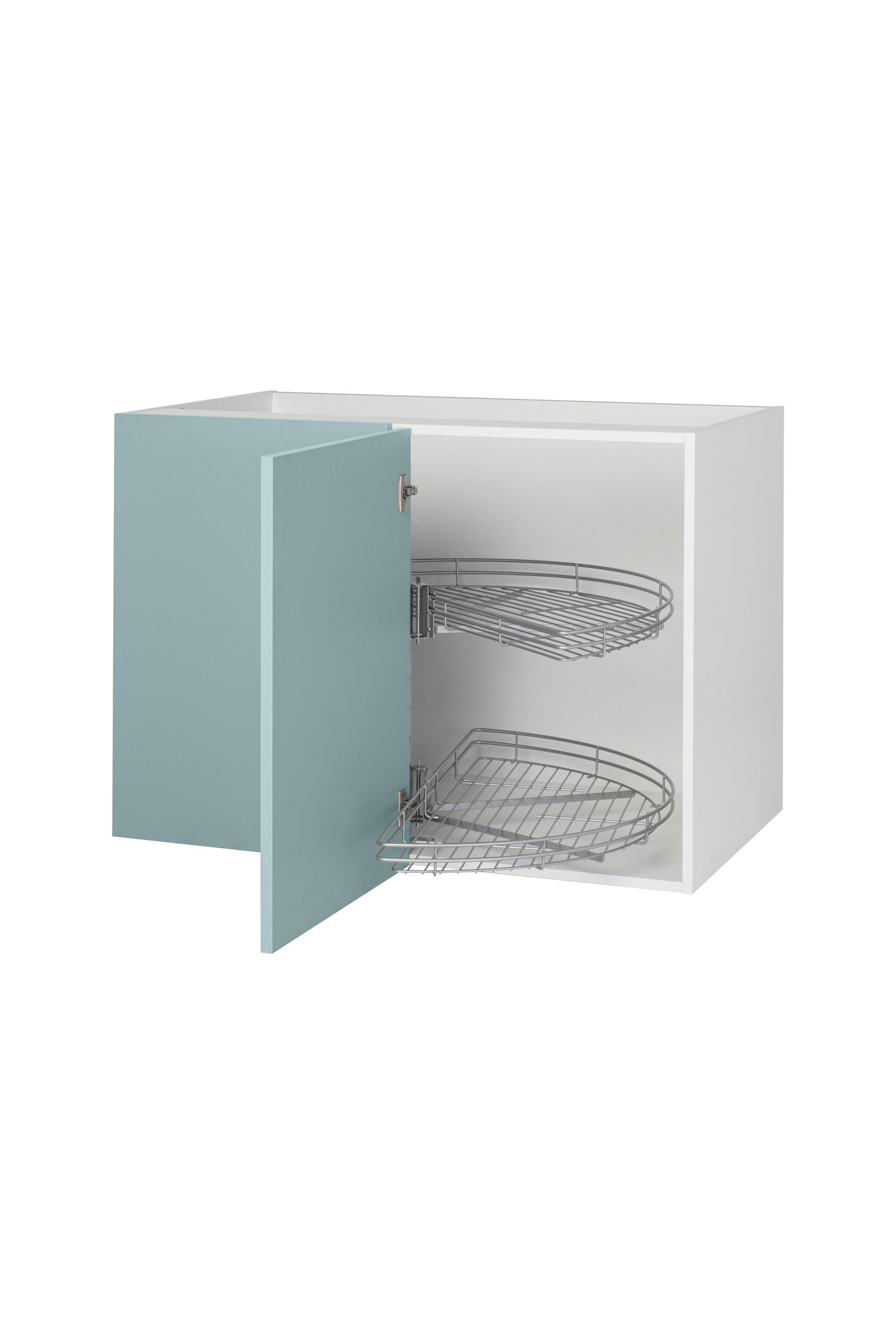 Piilokulmakaappi Cello Keittiö 100cm lankakarusellilla ja vasenkätisellä ovella