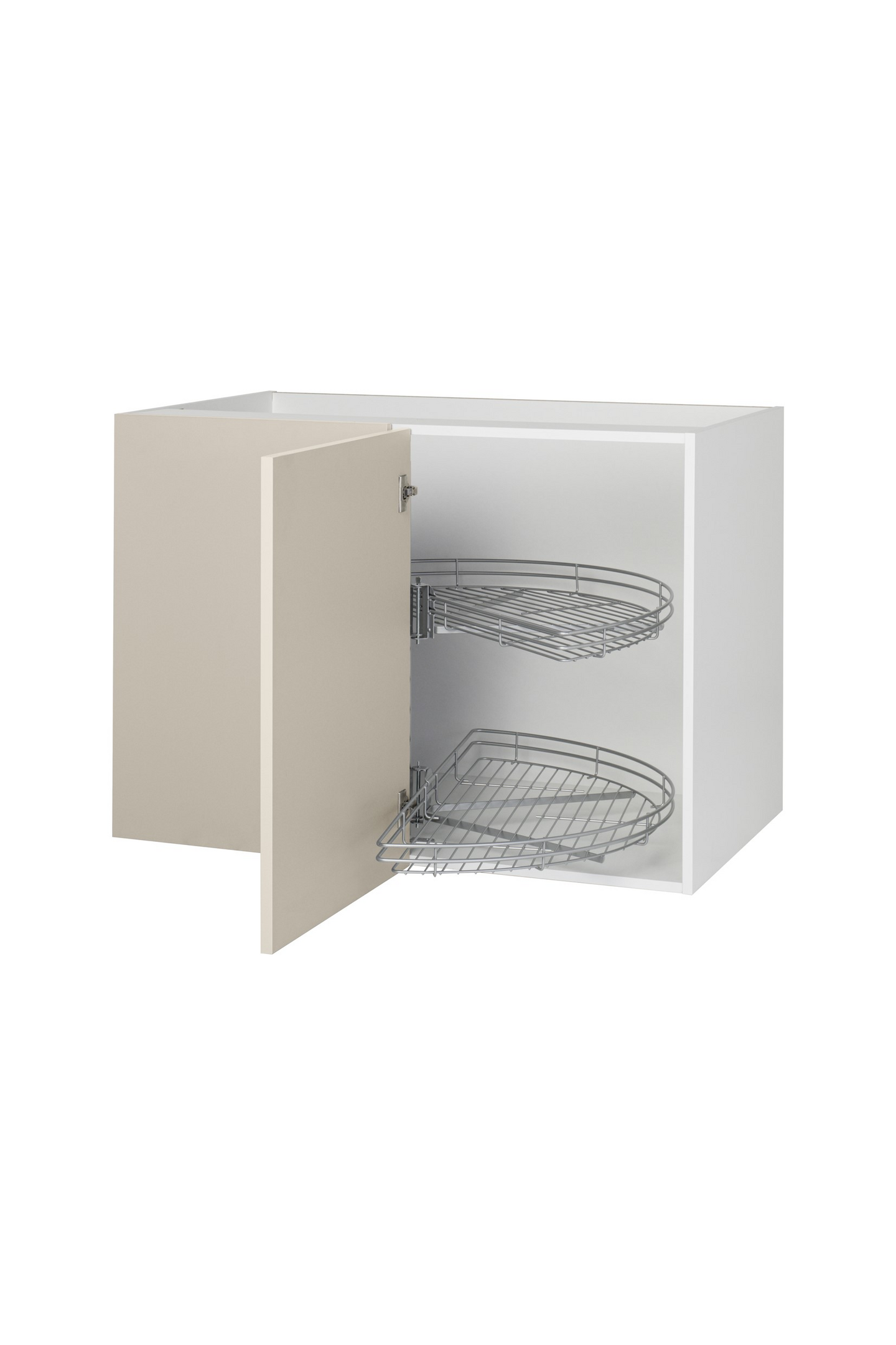 Piilokulmakaappi Cello Keittiö 100cm lankakarusellilla ja vasenkätisellä ovella