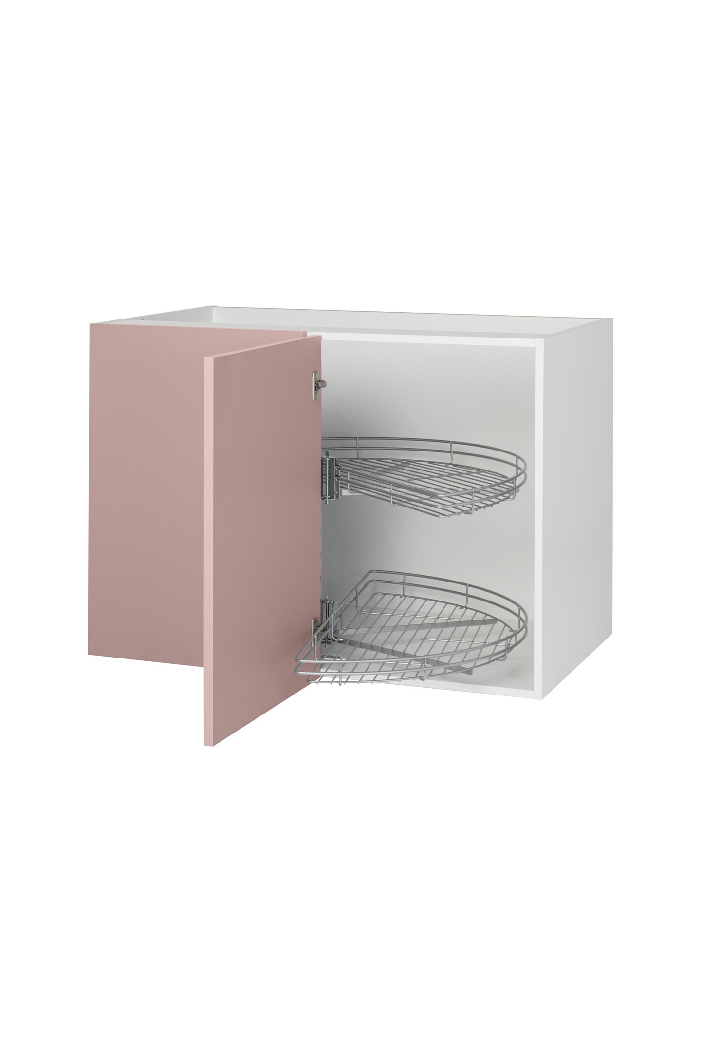 Piilokulmakaappi Cello Keittiö 100cm lankakarusellilla ja vasenkätisellä ovella