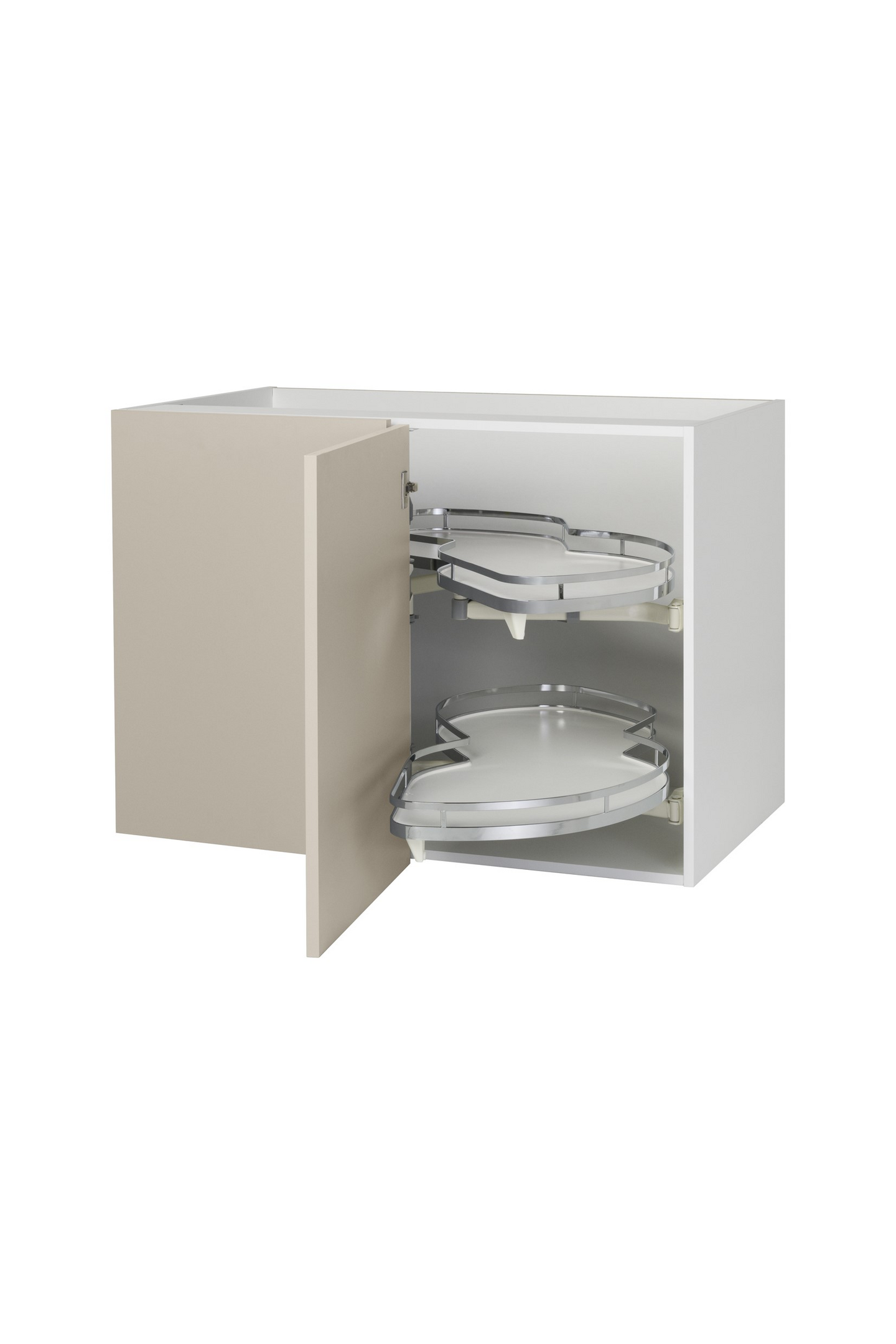 Piilokulmakaappi Cello Keittiö 100cm levykarusellilla ja vasenkätisellä ovella