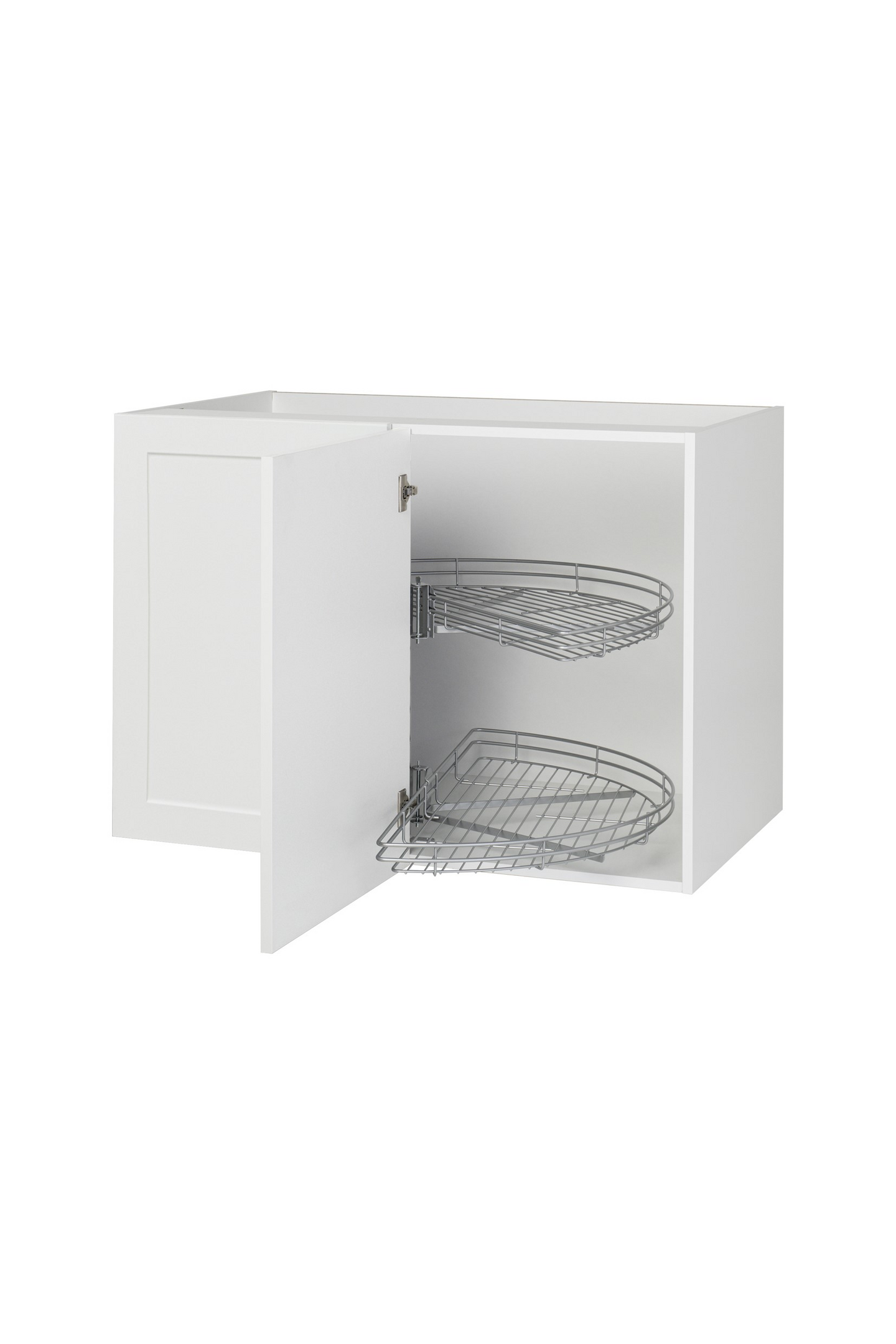 Piilokulmakaappi Cello Keittiö 100cm lankakarusellilla ja vasenkätisellä ovella