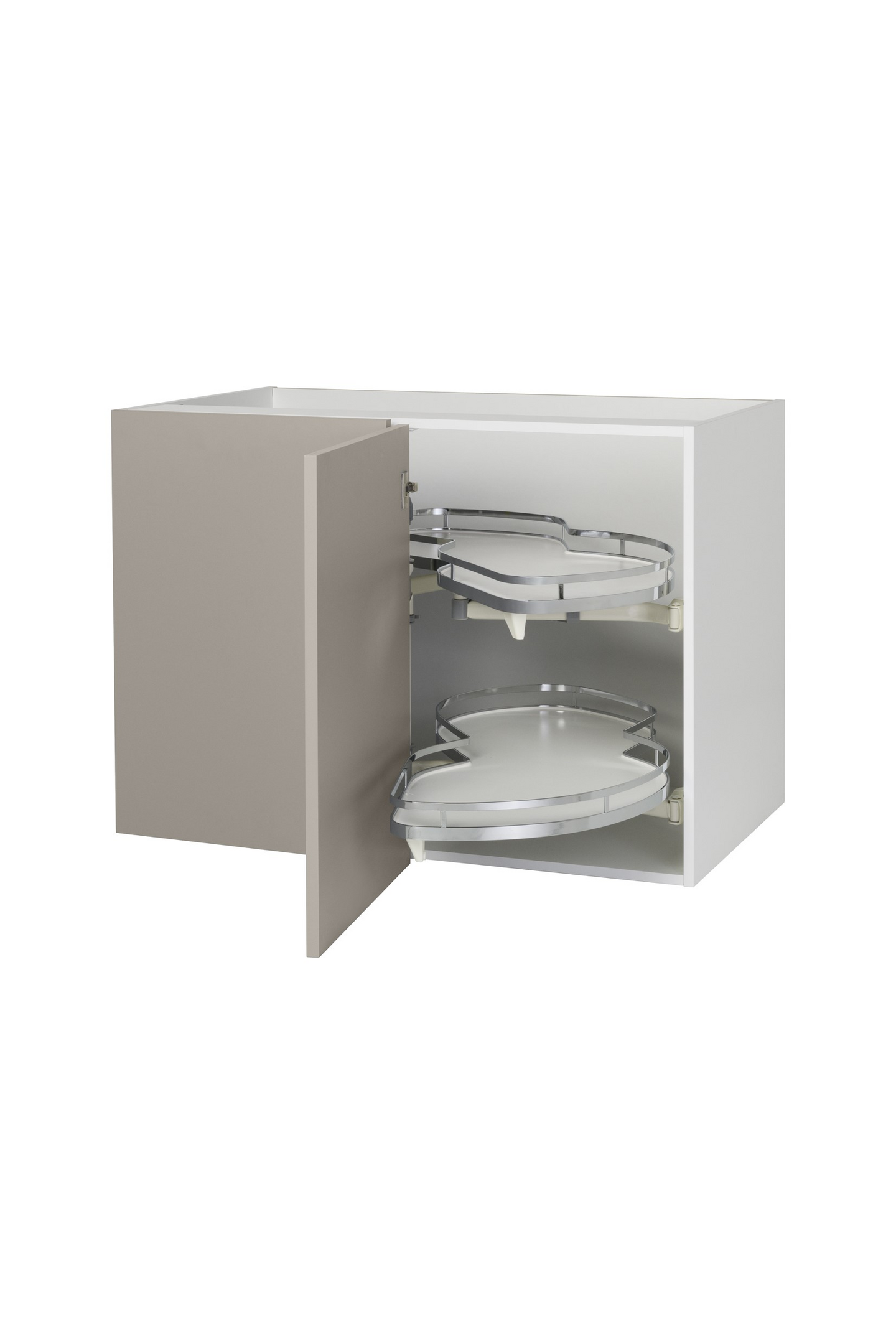 Piilokulmakaappi Cello Keittiö 100cm levykarusellilla ja vasenkätisellä ovella