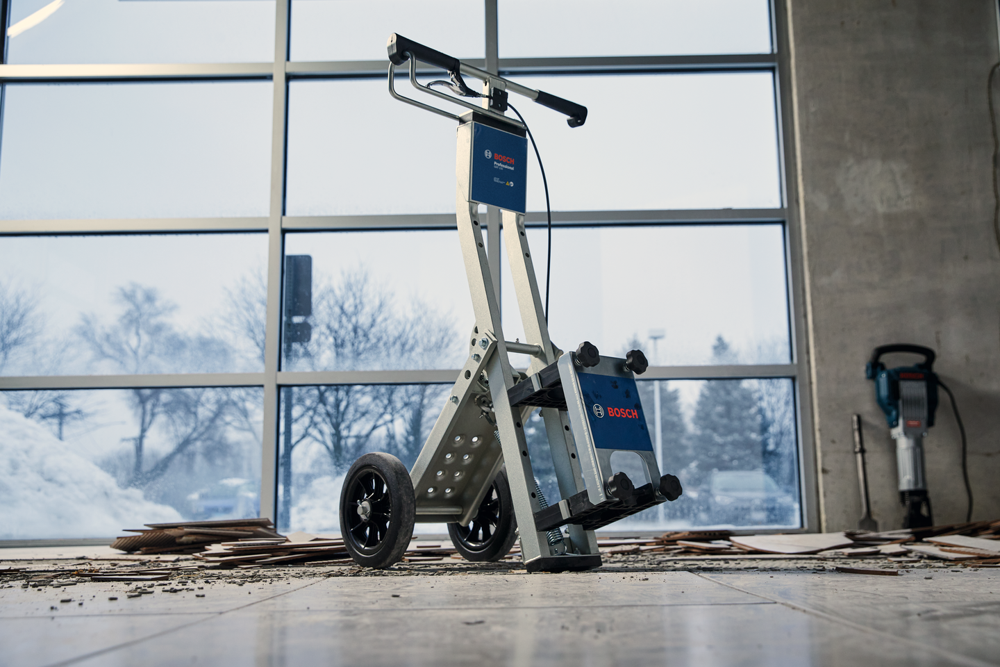 Käsittelyteline Bosch GHT 130 murtovasaralle