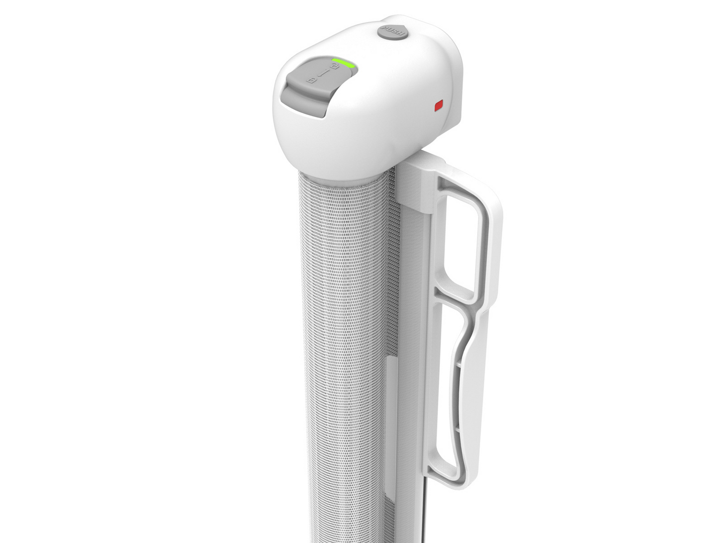 Turvaportti valkoinen