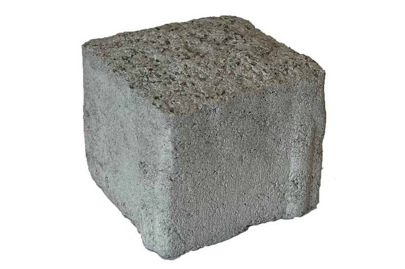 Artik-noppa Rudus 92x92x80mm harmaa hienopesty 110,8kpl/m²