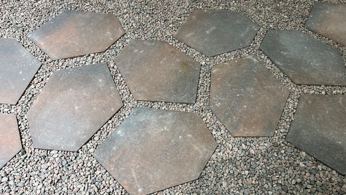 Gaala 80 Rudus 560x430x80mm grafiittihiekanruskea