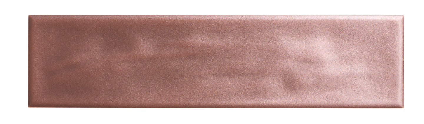 Seinälaatta Cello Aurea 7,5x30 ruusukulta matta 0,56m