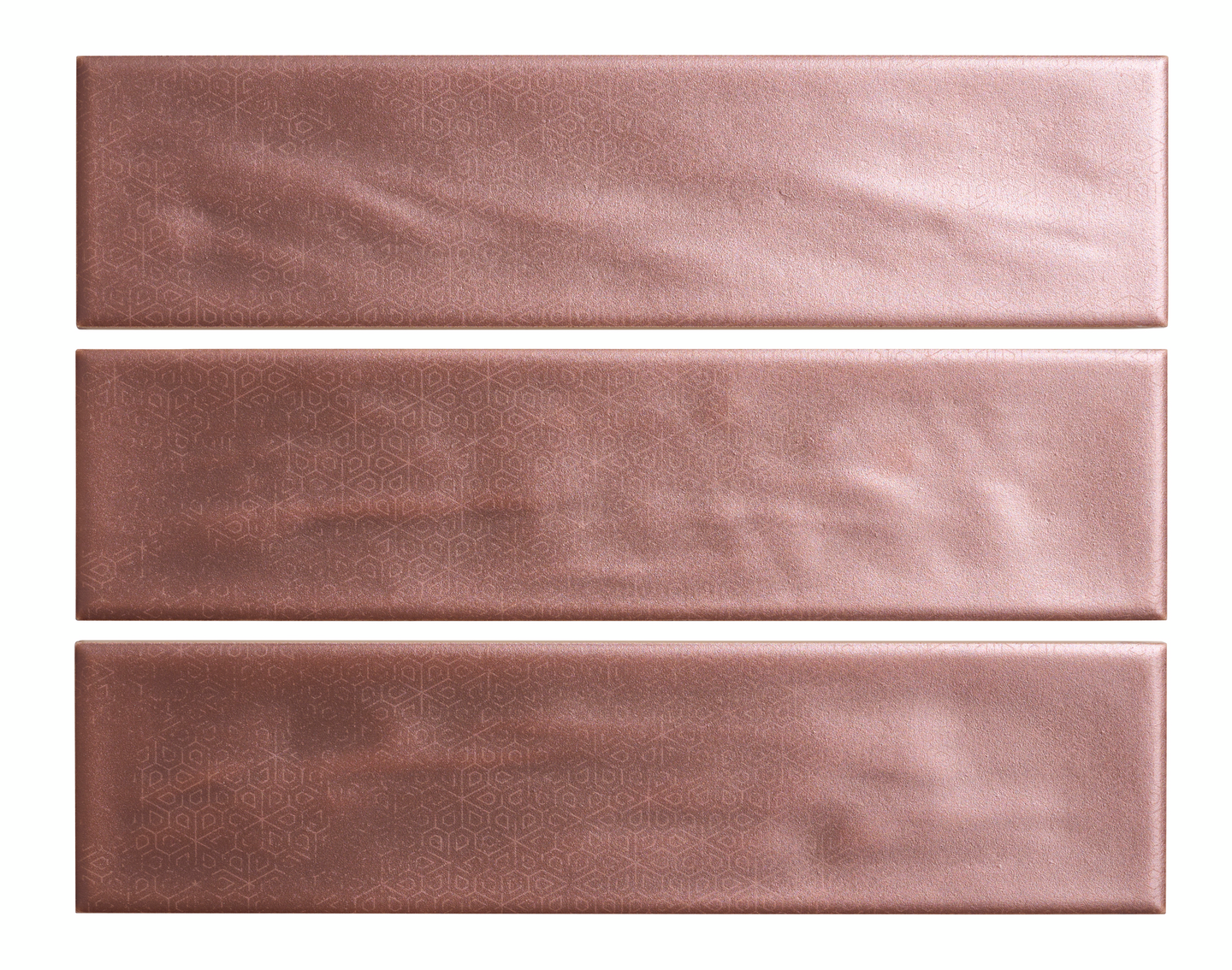 Kuviolaatta Cello Aurea Via 7,5x30 ruusukulta matta 0,56m²