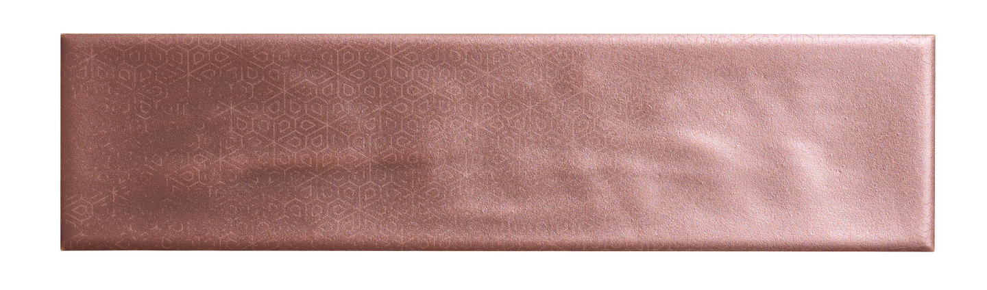 Kuviolaatta Cello Aurea Via 7,5x30 ruusukulta matta 0,56m²