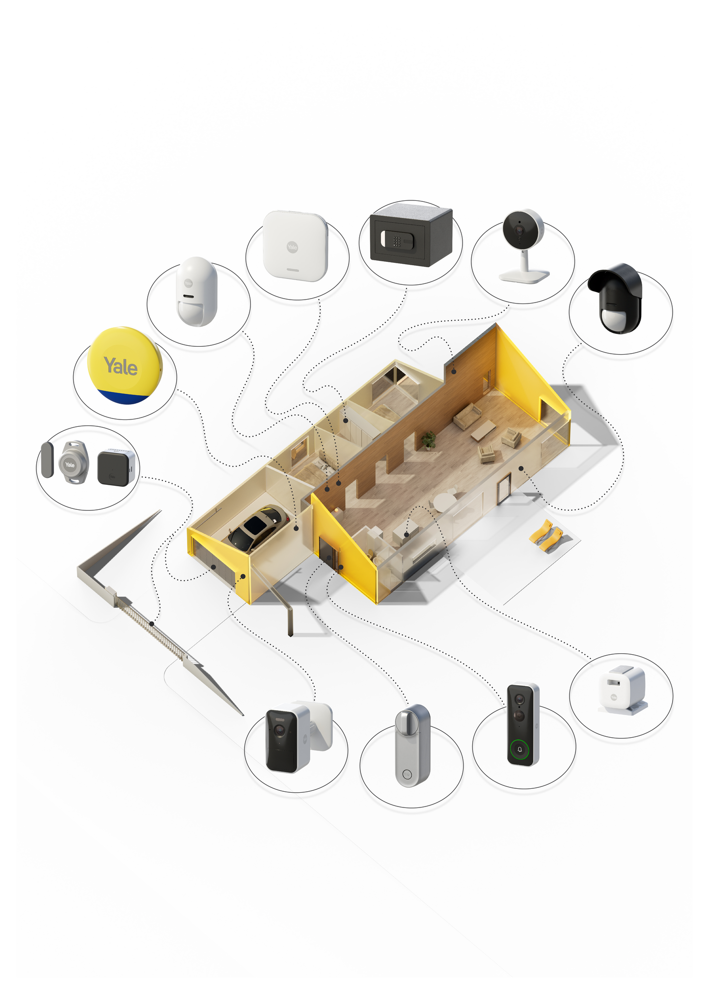 Hälytinpaketti Yale Smart Alarm Starter Kit