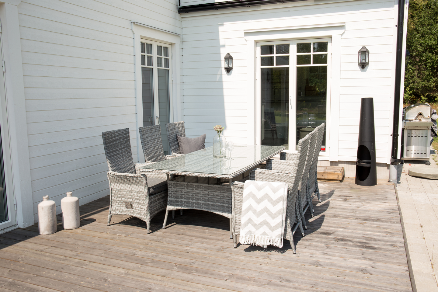 ELDSTAD BJÖRKFORS I SVART STÅL