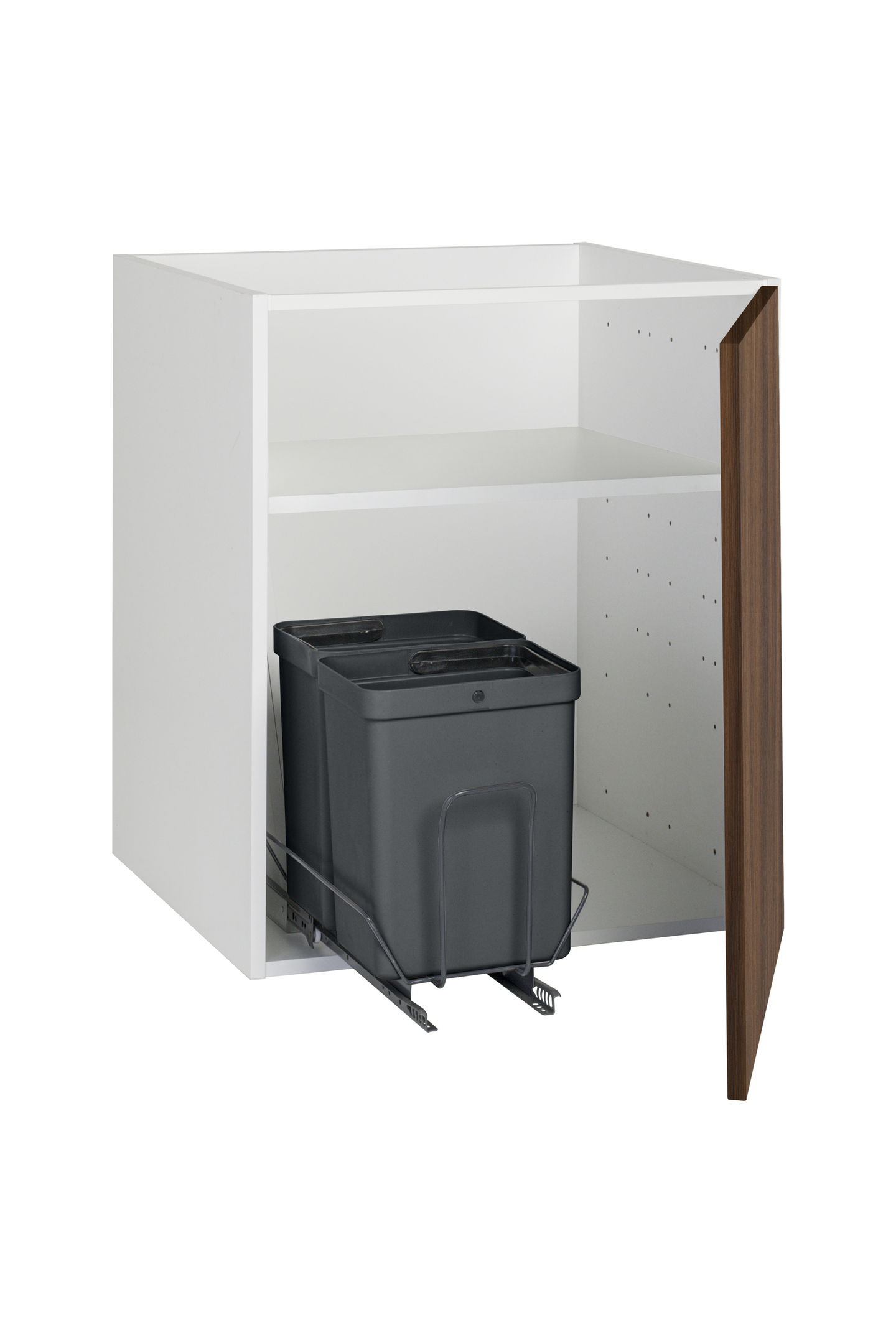 Jätekaappi Cello Keittiö 71cm jätevaunulla