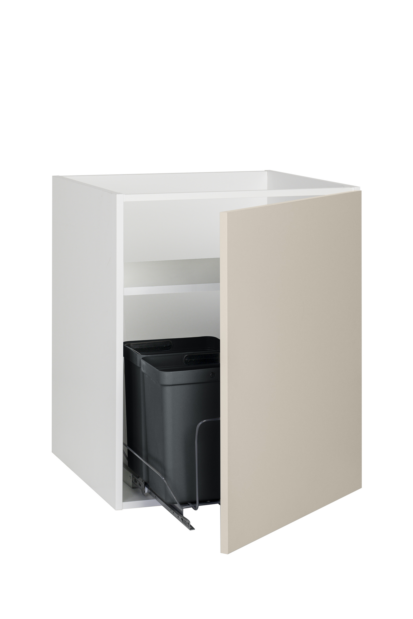 Jätekaappi Cello Keittiö 71cm jätevaunulla